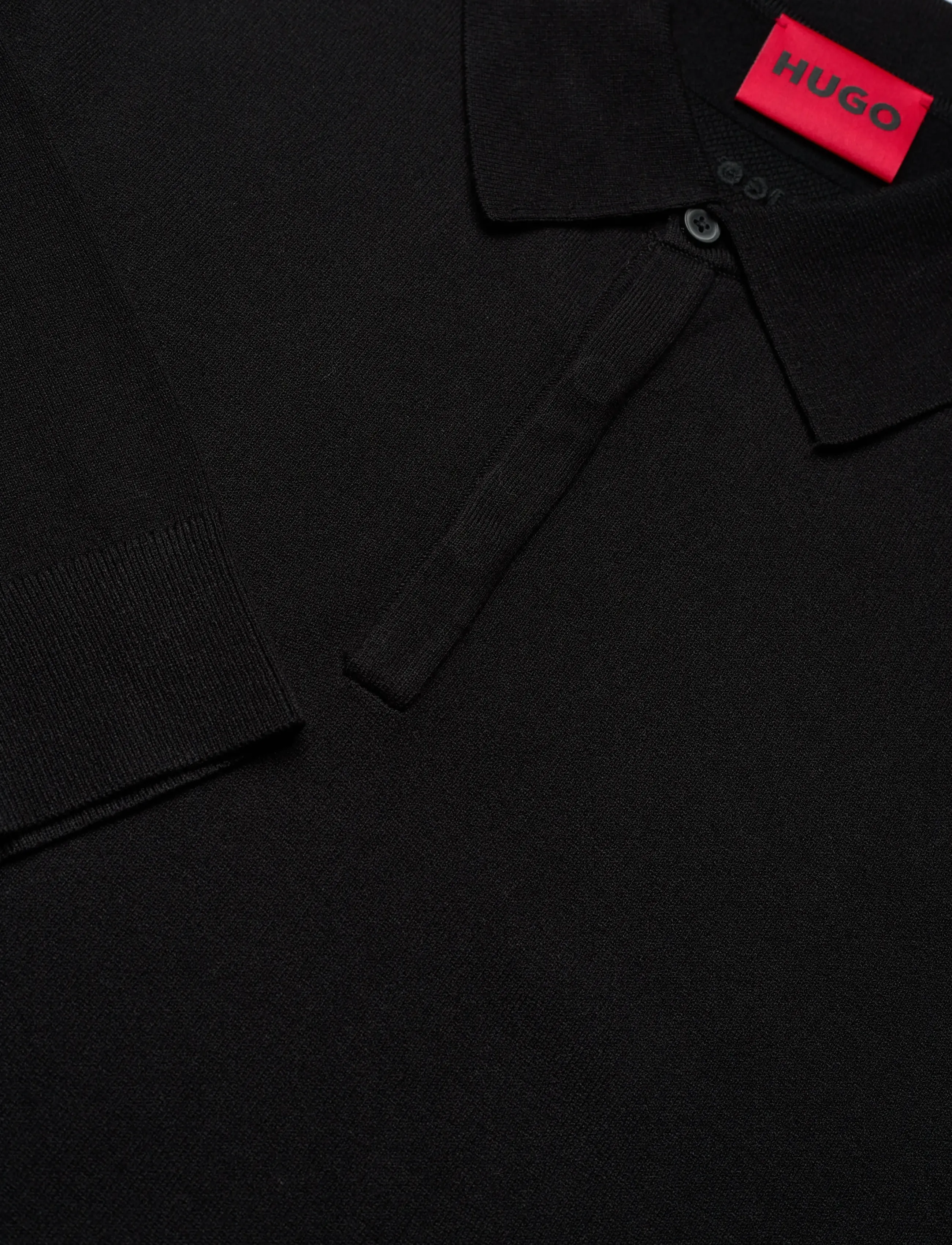 HUGO - San Pippo-CV - polostrik - black - 2