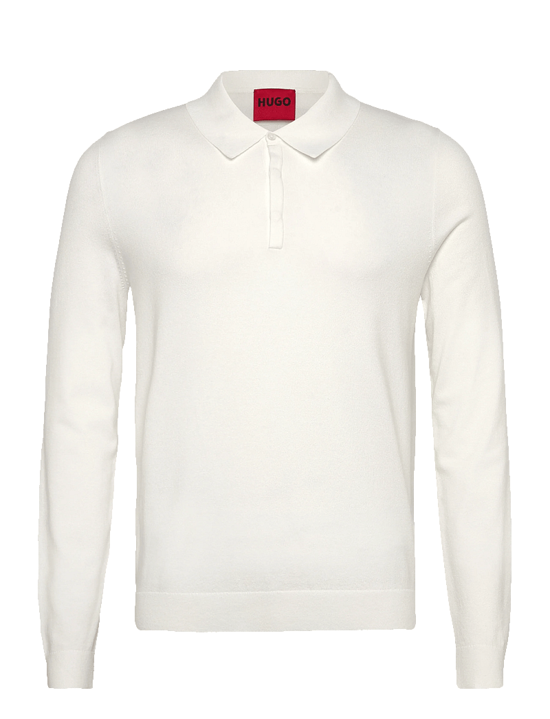 HUGO - San Pippo-CV - stickade pikéer - natural - 0