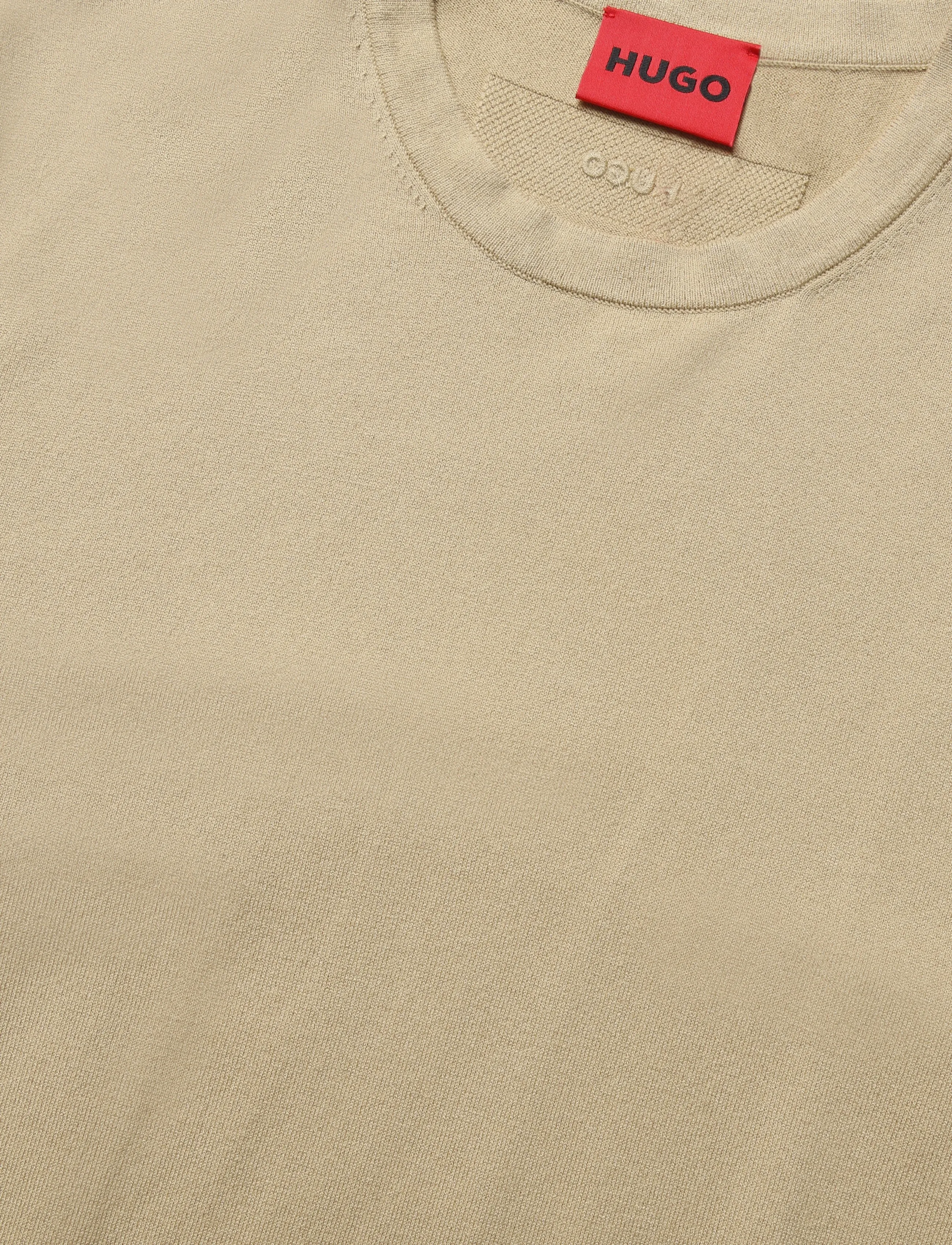 HUGO - San Cody-CV - rundhals - medium beige - 2
