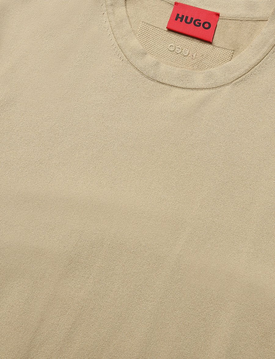 HUGO - San Cody-CV - rundhals - medium beige - 2