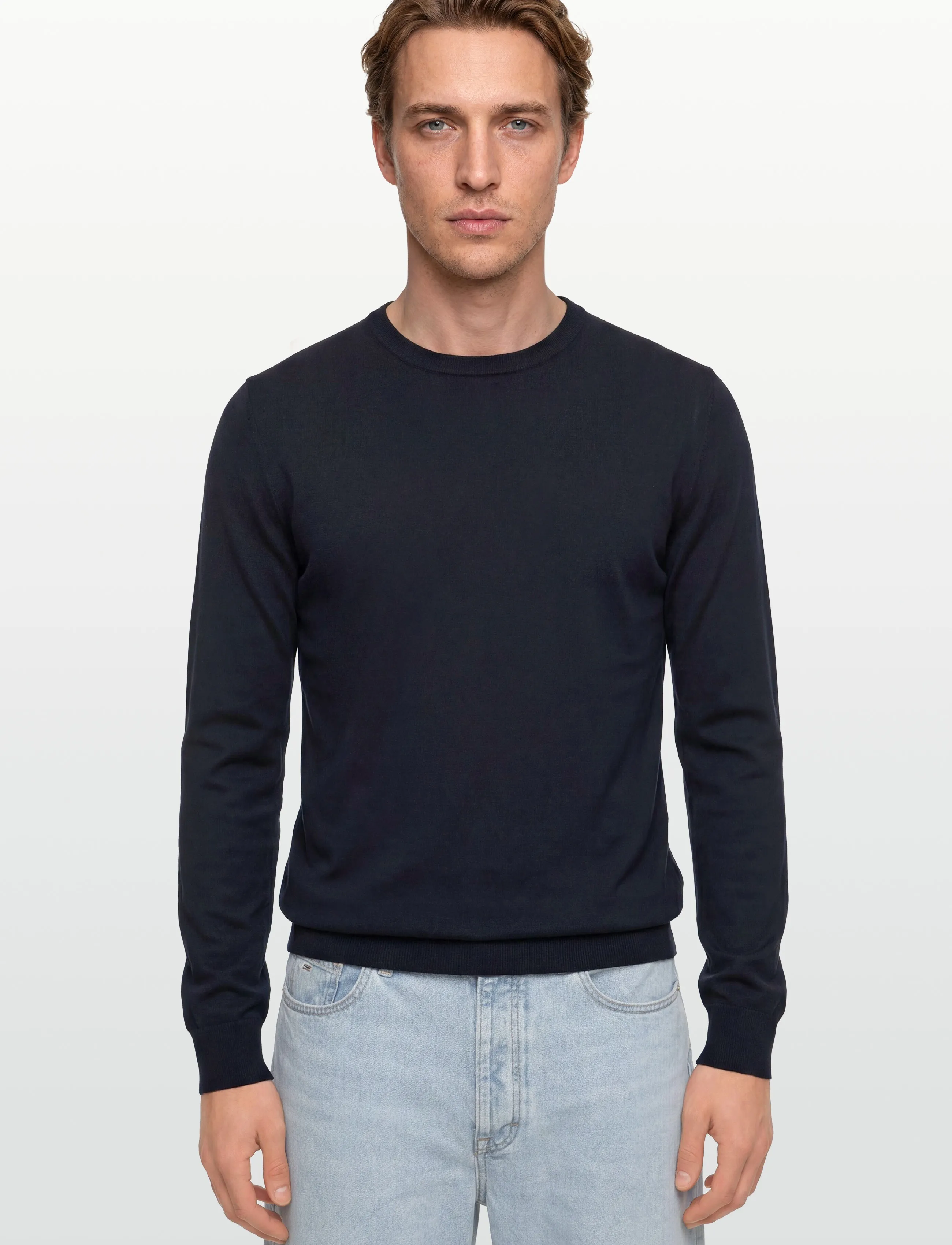 HUGO - San Cody-CV - rund hals - navy - 3