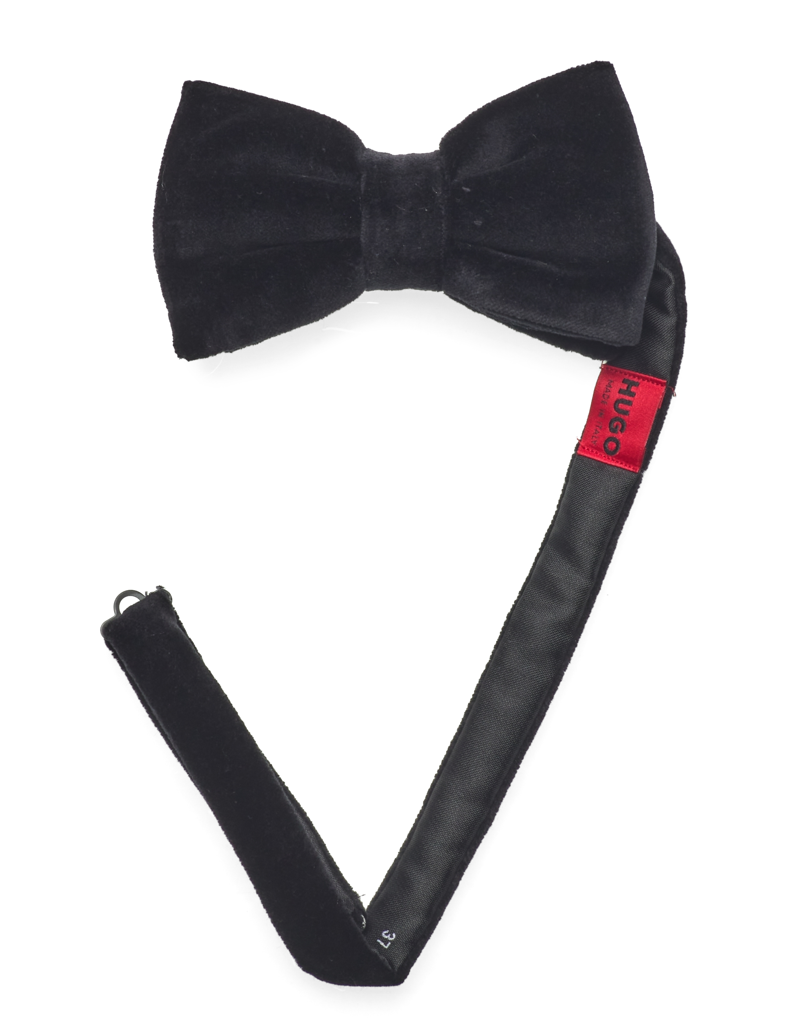 HUGO - Bow tie velvet - black - 2