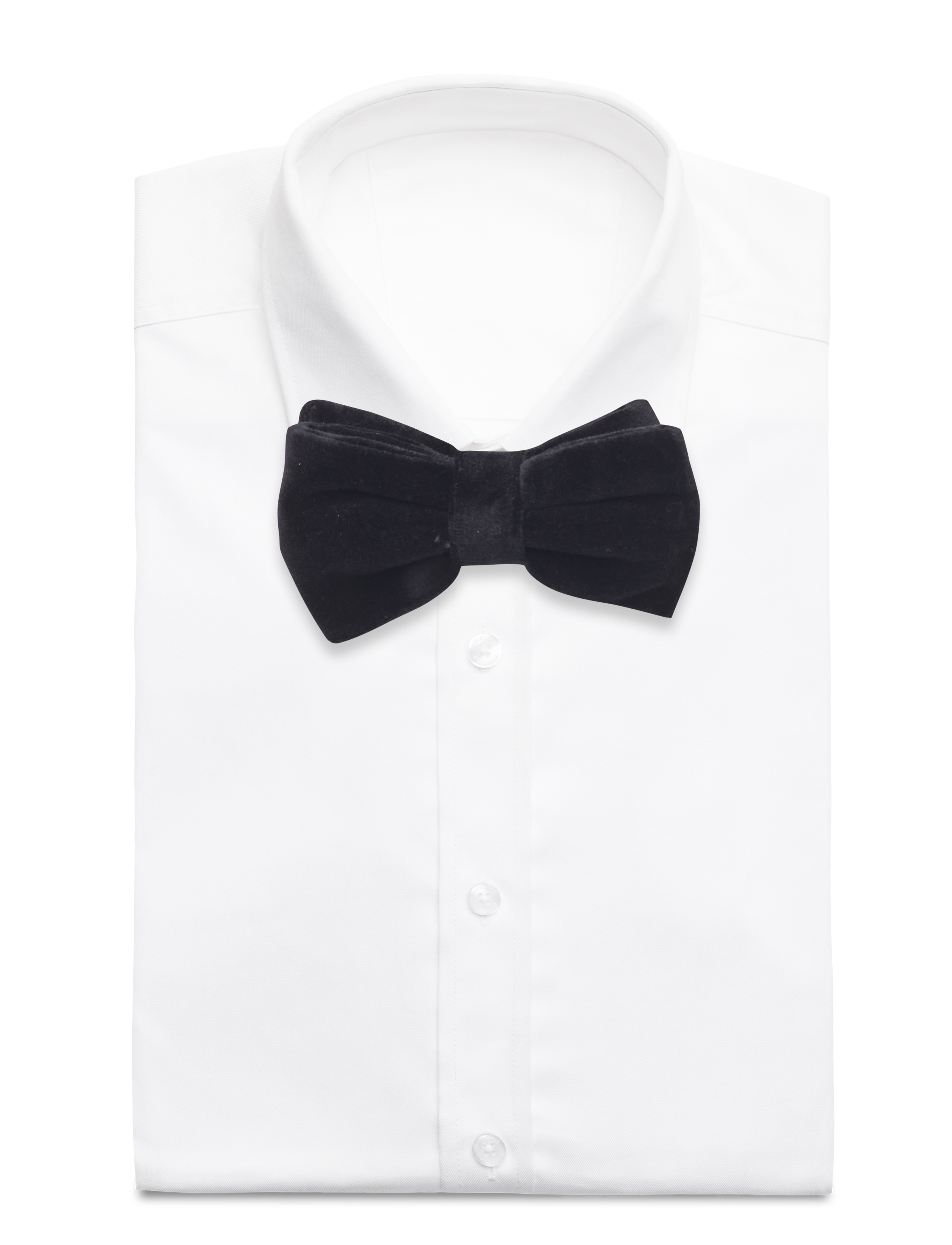 HUGO - Bow tie velvet - black - 3