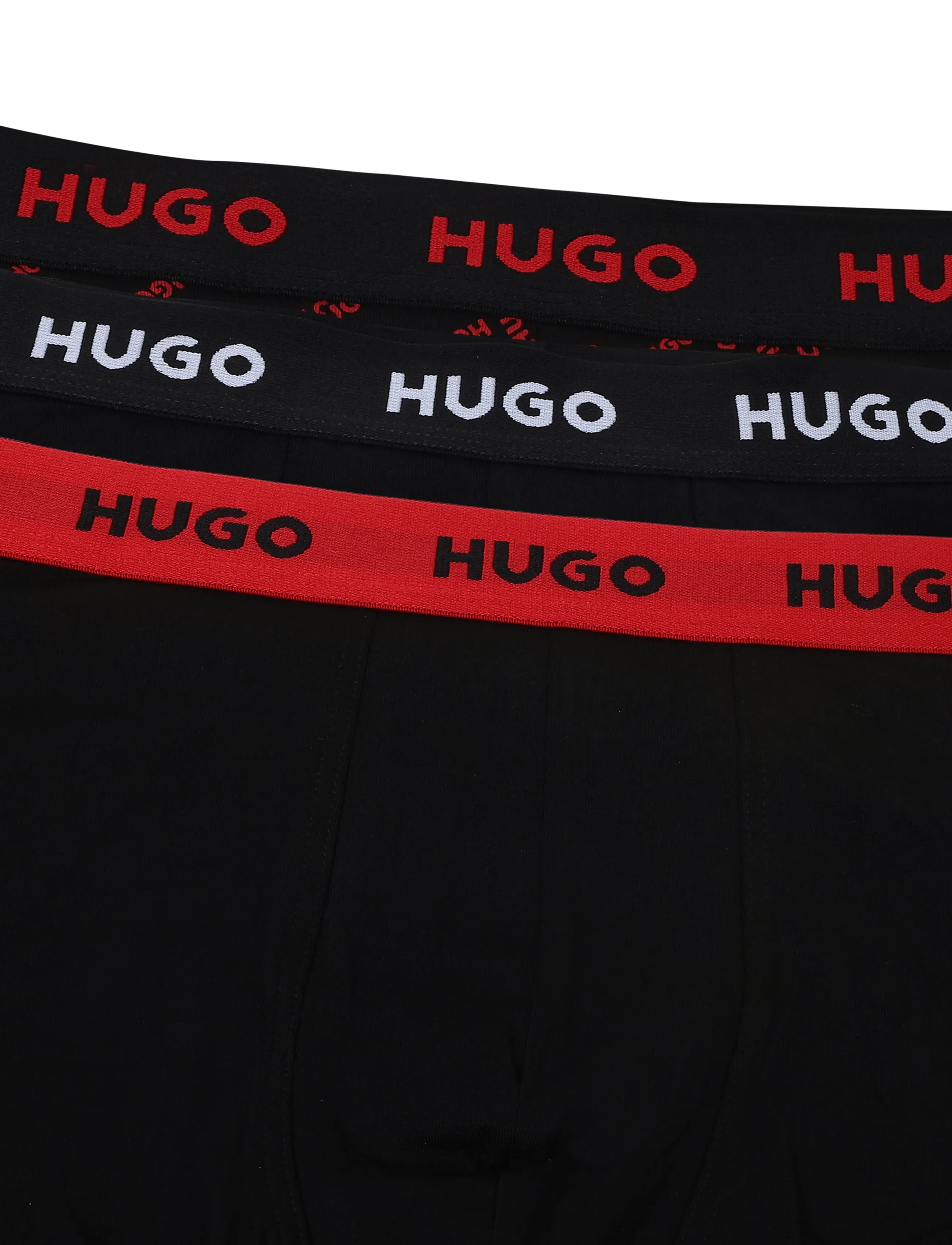 HUGO - TRUNK TRIPLET DESIGN - multipack underbukser - open grey - 2
