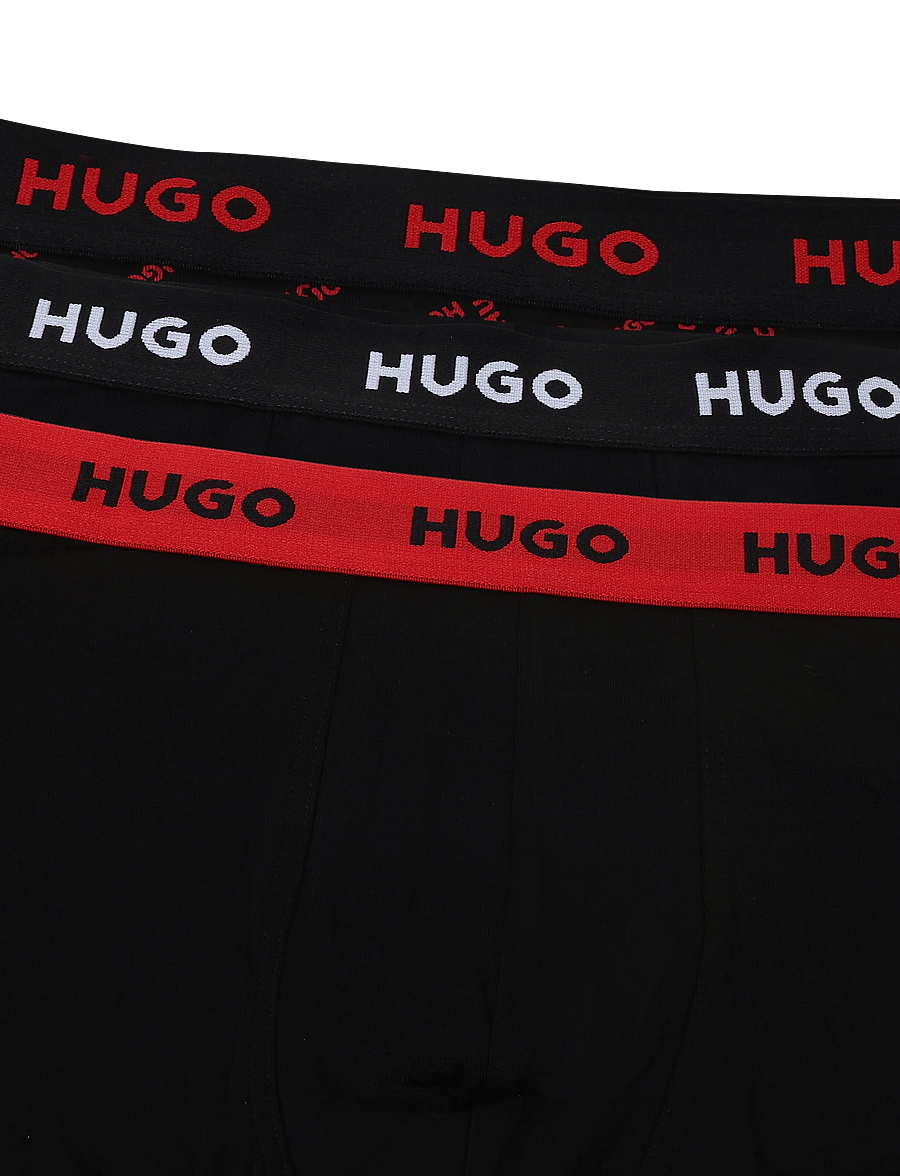 HUGO - TRUNK TRIPLET DESIGN - unterhosen im multipack - open grey - 2