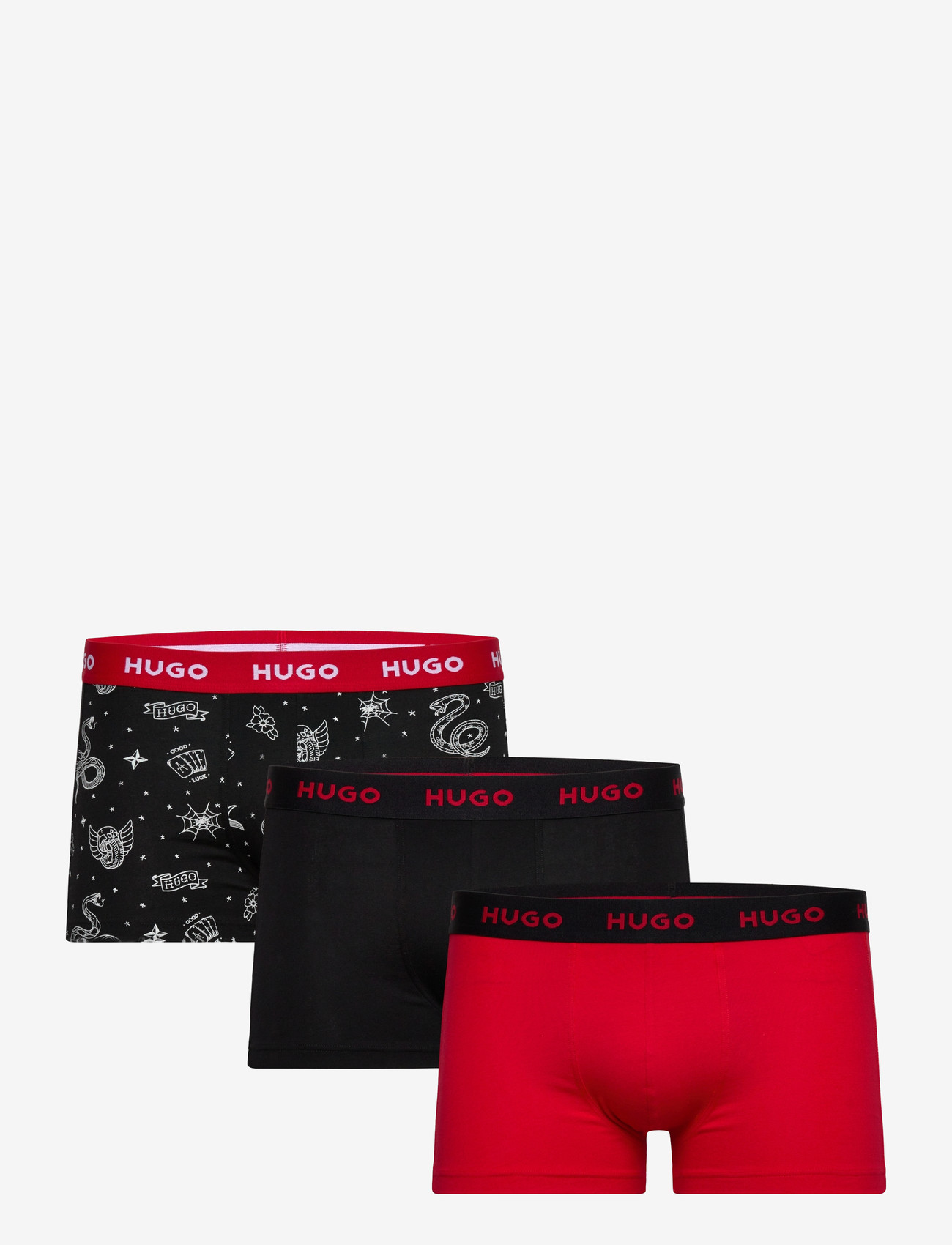 HUGO - TRUNK TRIPLET DESIGN - unterhosen im multipack - open miscellaneous - 0