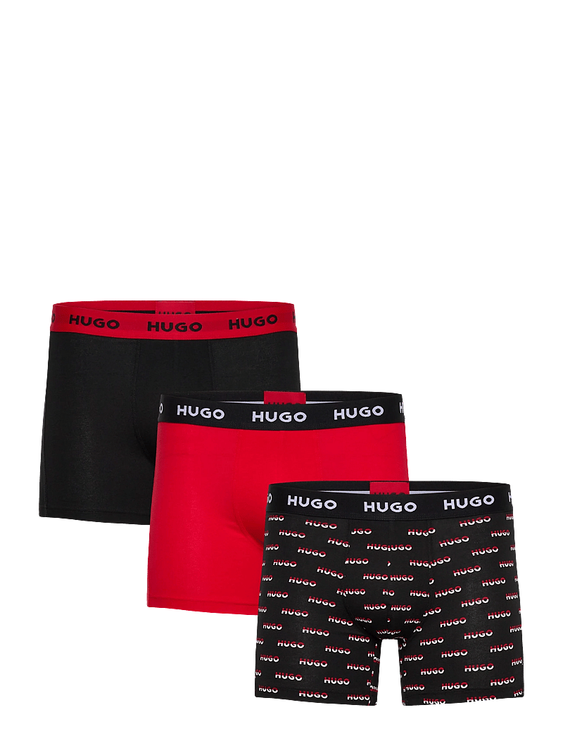 HUGO - BOXERBR TRPLT DESIGN - aluspükste mitmikpakk - open miscellaneous - 0