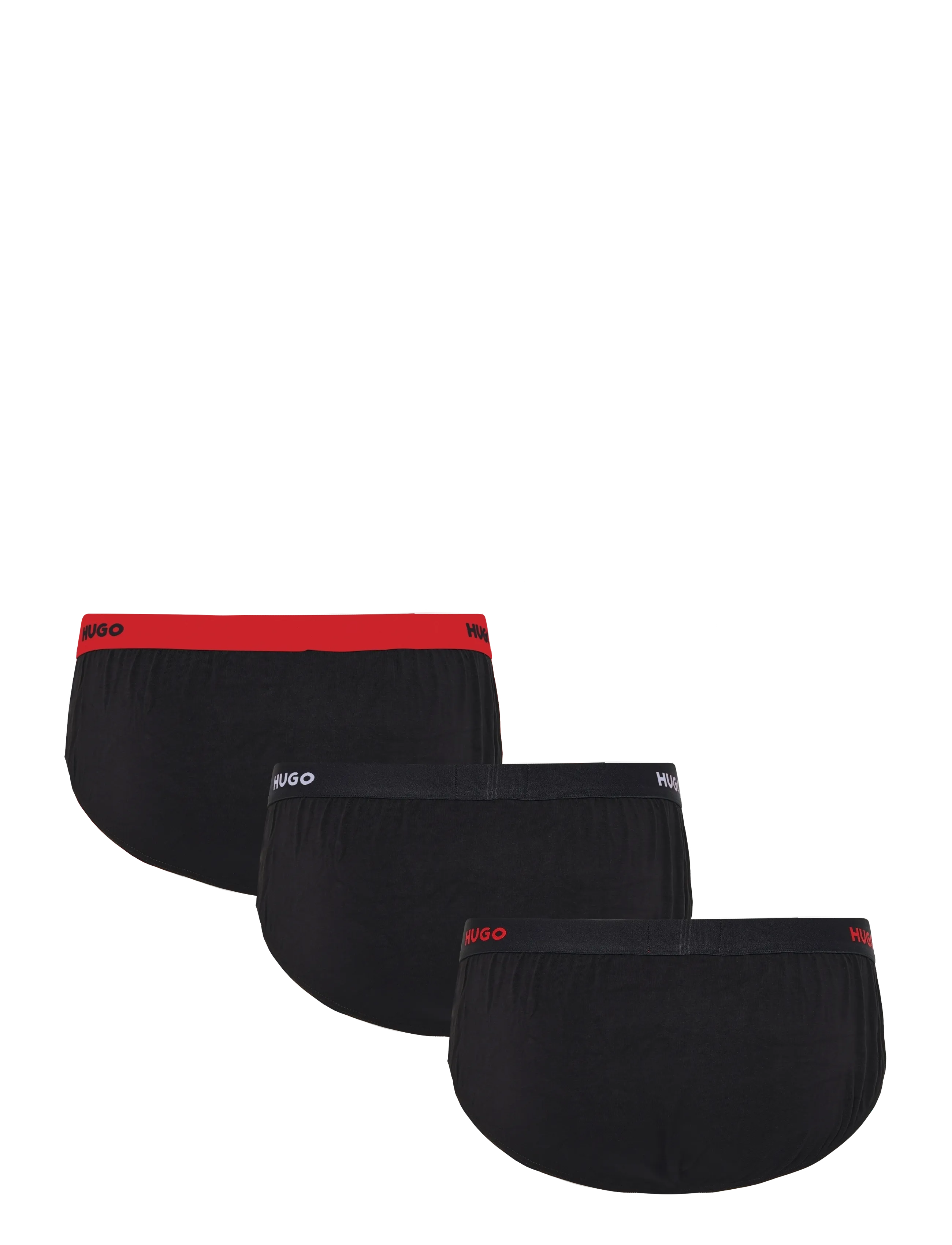 HUGO - HIPBRIEF TRIPLETPACK - madalaimad hinnad - black - 1