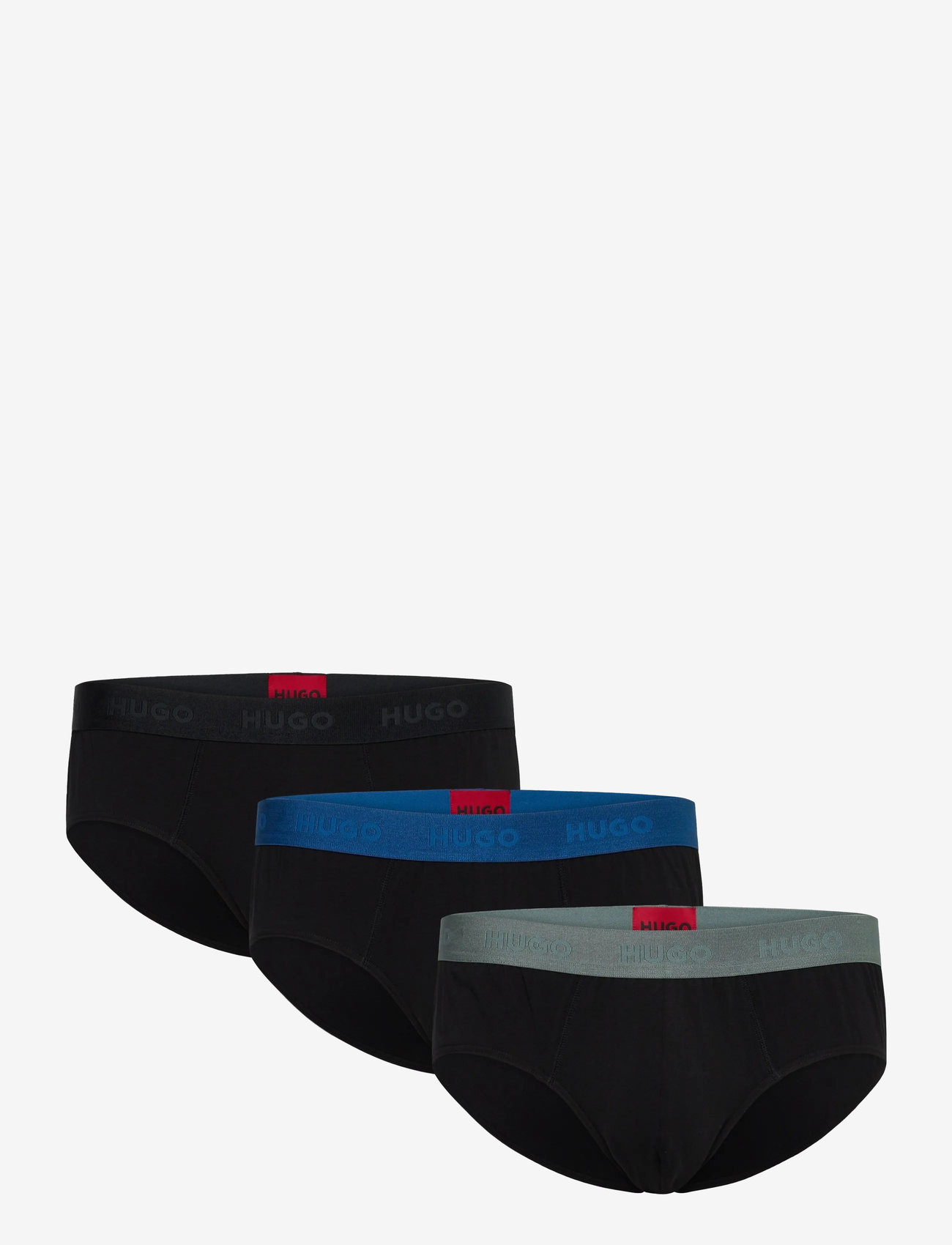 HUGO - HIPBRIEF TRIPLETPACK - die niedrigsten preise - black - 0