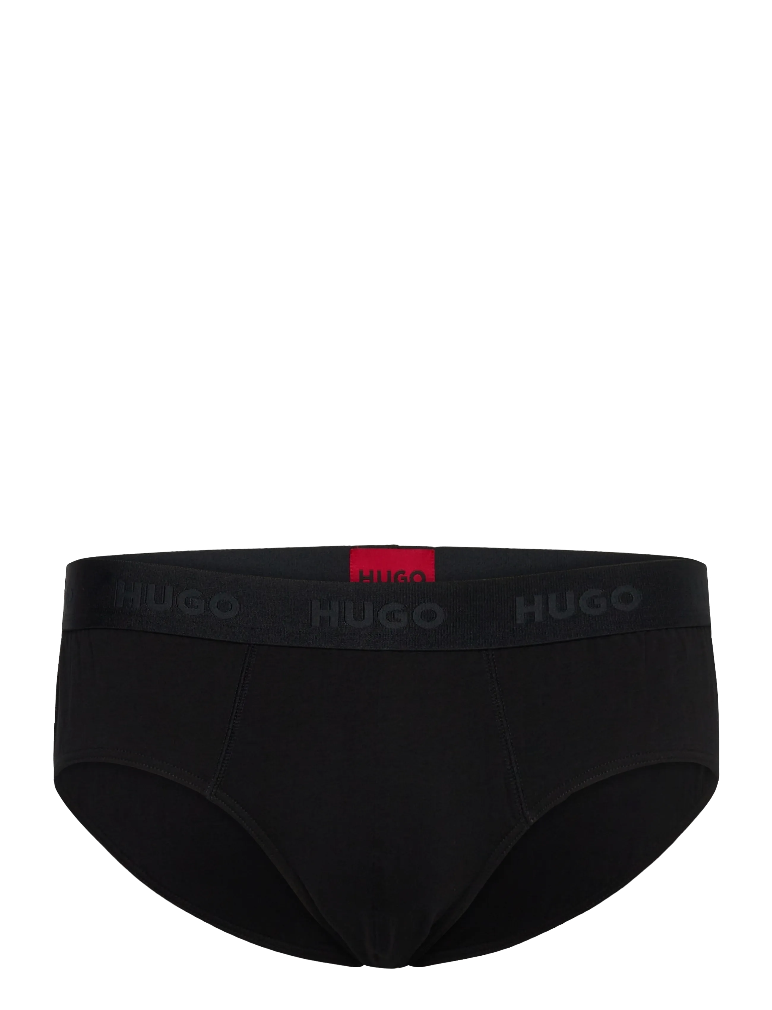 HUGO - HIPBRIEF TRIPLETPACK - laveste priser - black - 4