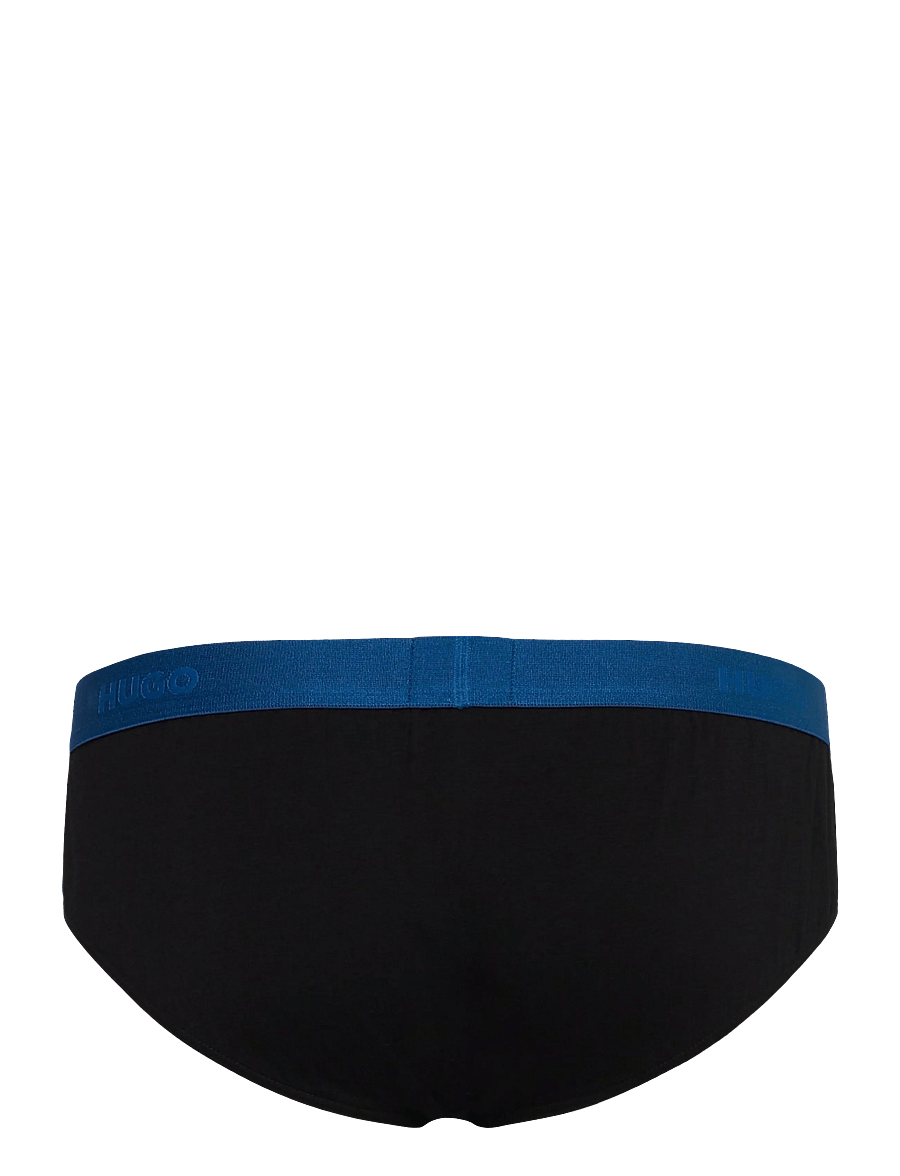 HUGO - HIPBRIEF TRIPLETPACK - multipack underbukser - black - 3