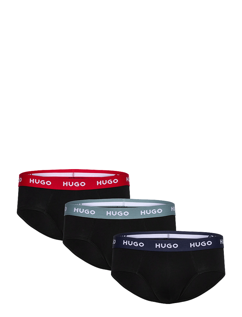 HUGO - HIPBRIEF TRIPLETPACK - multipack underpants - charcoal - 0