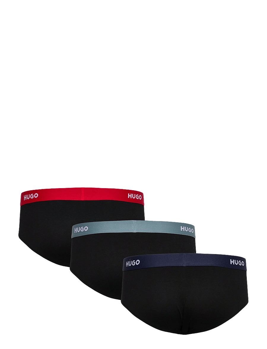 HUGO - HIPBRIEF TRIPLETPACK - multipack underpants - charcoal - 1