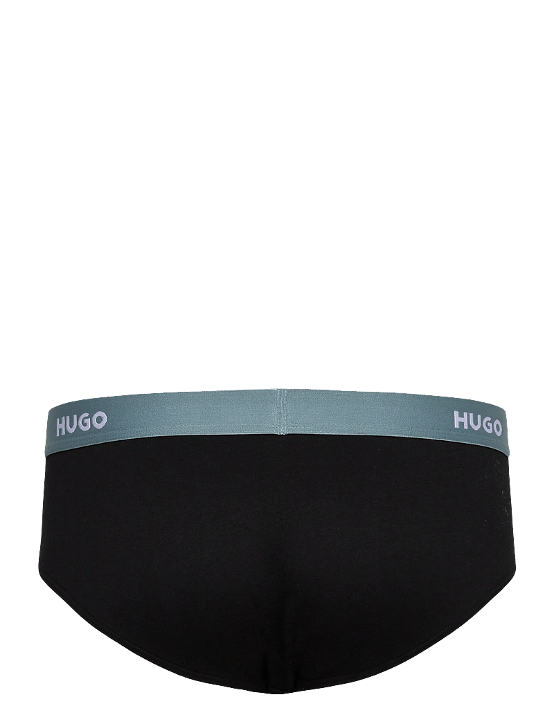 HUGO - HIPBRIEF TRIPLETPACK - multipack underpants - charcoal - 3
