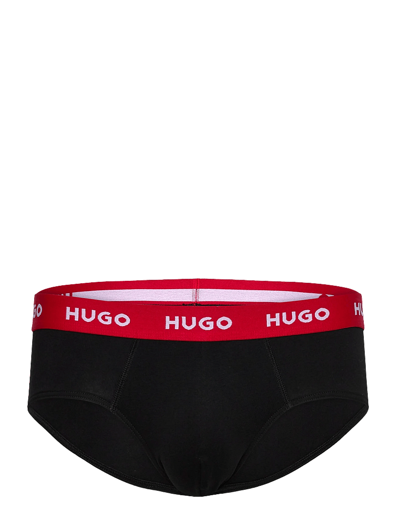 HUGO - HIPBRIEF TRIPLETPACK - multipack underpants - charcoal - 4