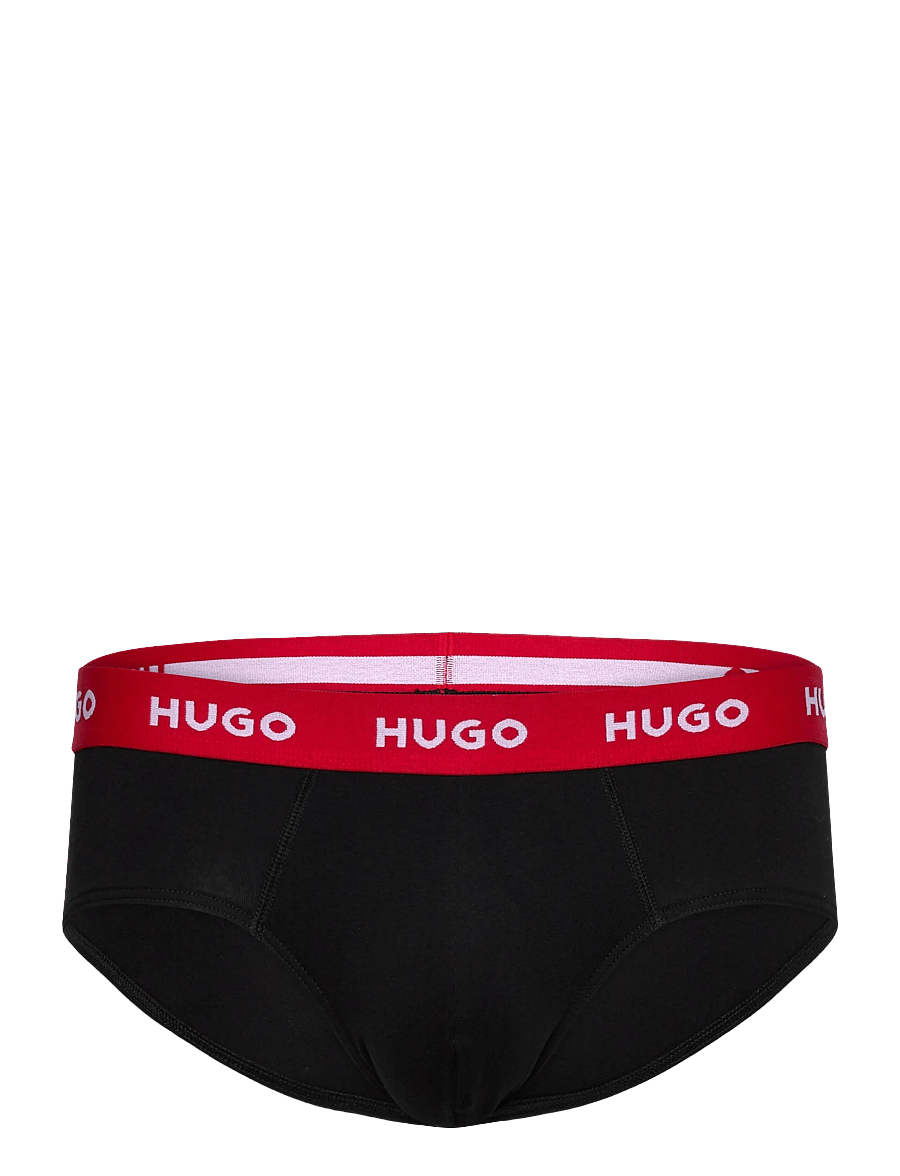 HUGO - HIPBRIEF TRIPLETPACK - multipack underpants - charcoal - 4