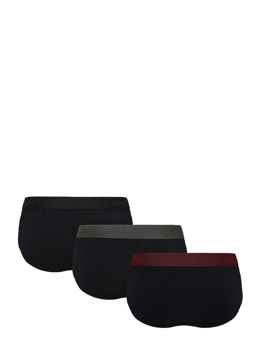 HUGO - HIPBRIEF TRIPLETPACK - multipack underpants - charcoal - 1