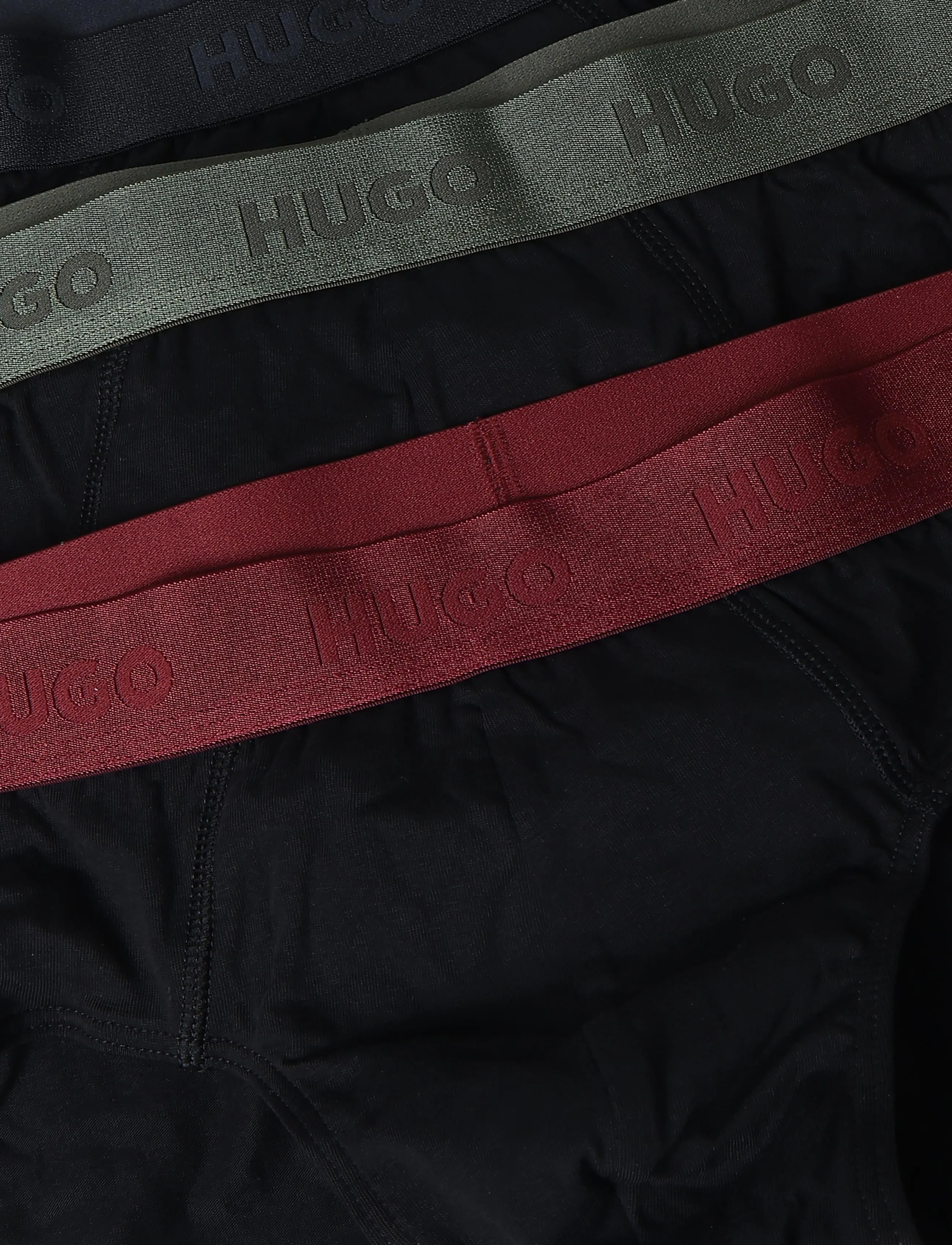 HUGO - HIPBRIEF TRIPLETPACK - multipack underpants - charcoal - 3