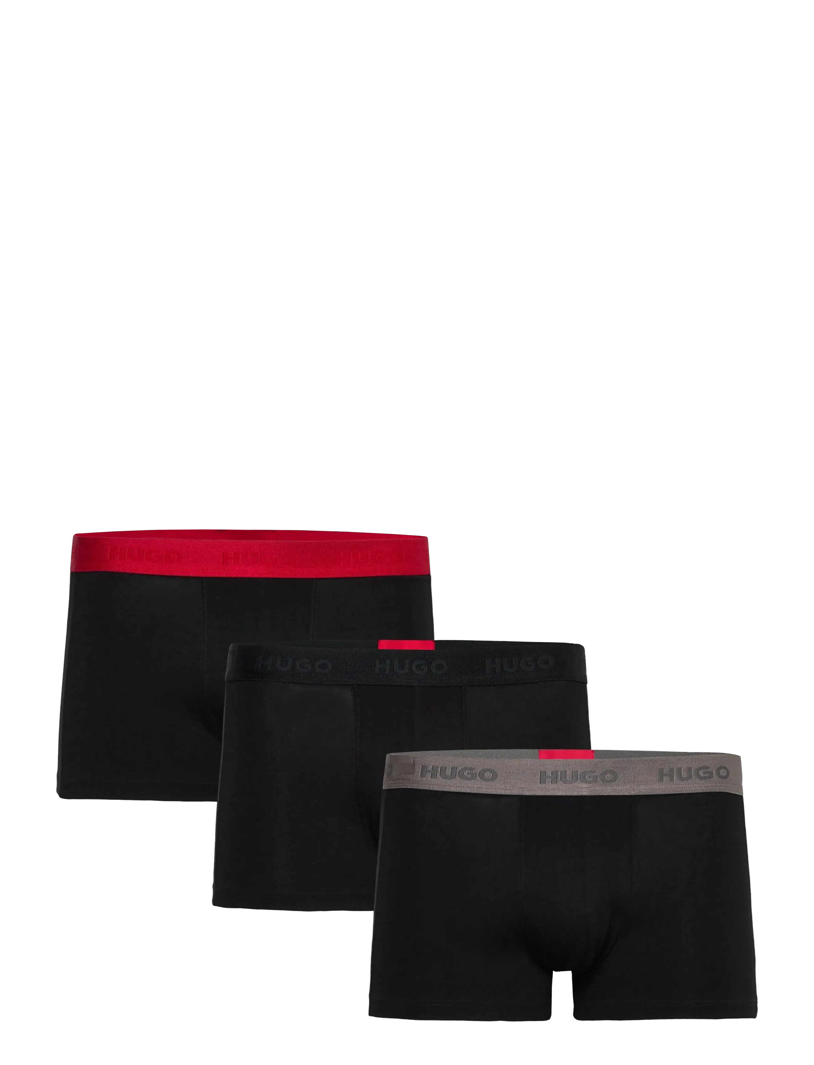 HUGO TRUNK TRIPLET PACK - Underkläder - BLACK / black