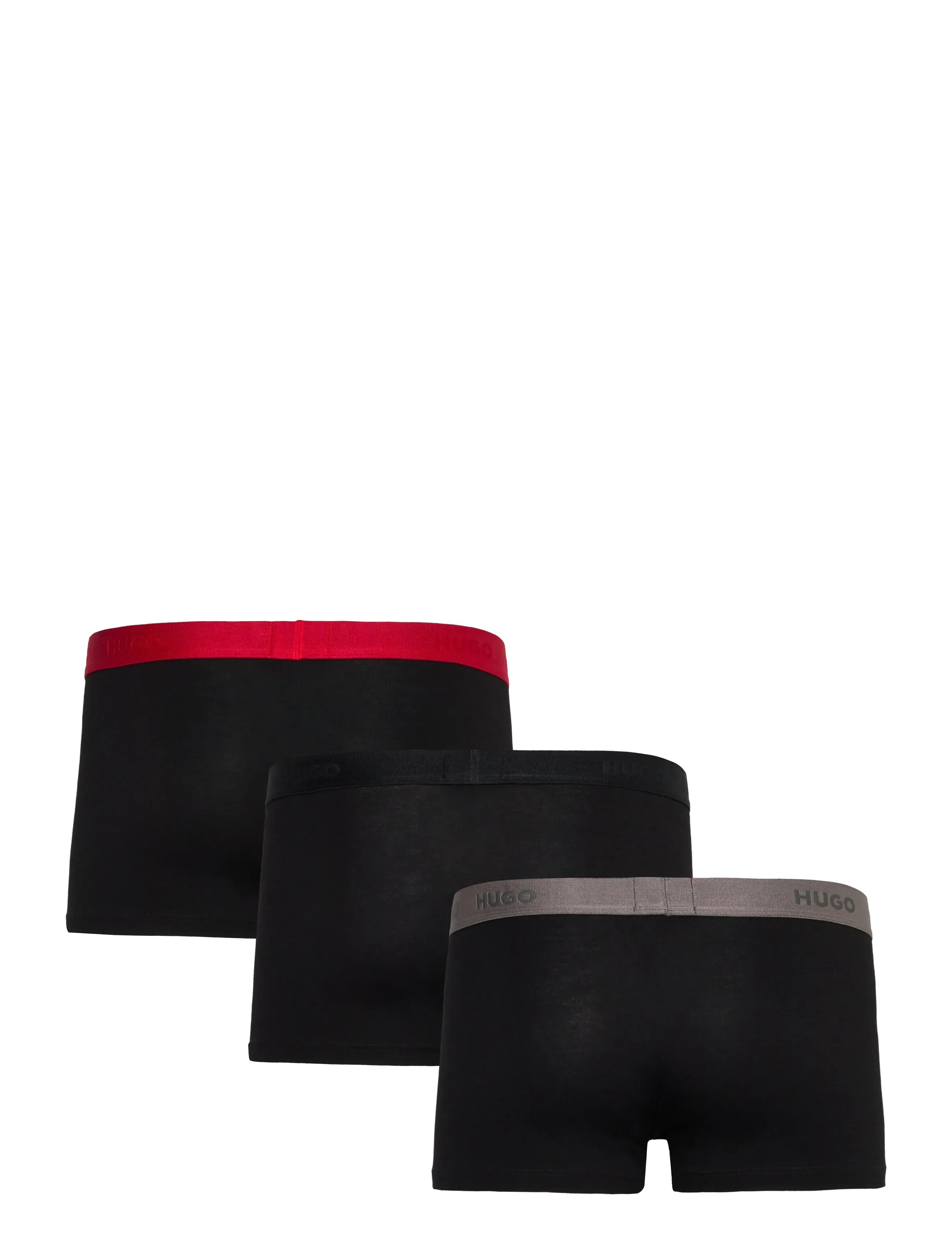 HUGO - TRUNK TRIPLET PACK - boxer nærbuxur - black - 1