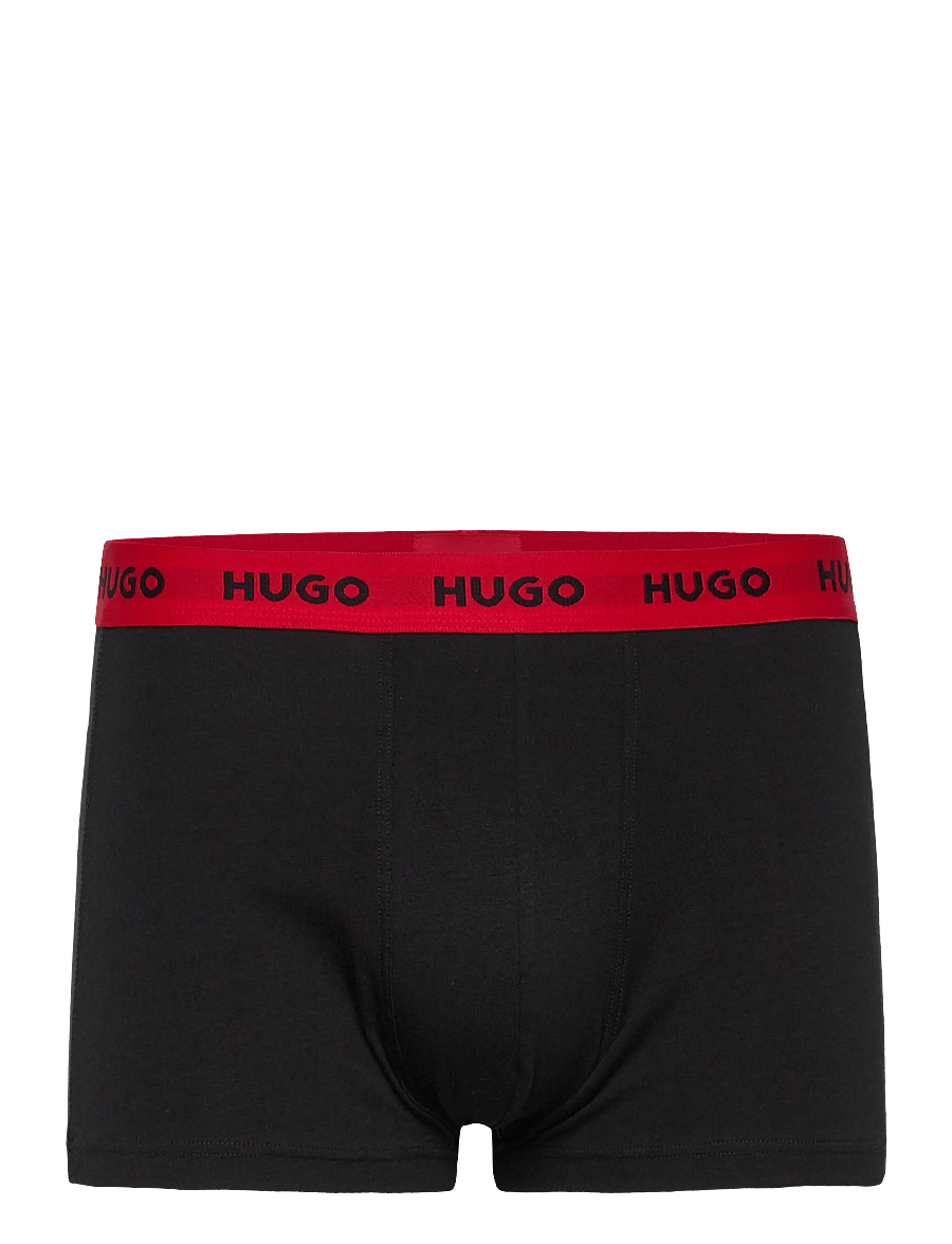 HUGO - TRUNK TRIPLET PACK - unterhosen im multipack - charcoal - 4