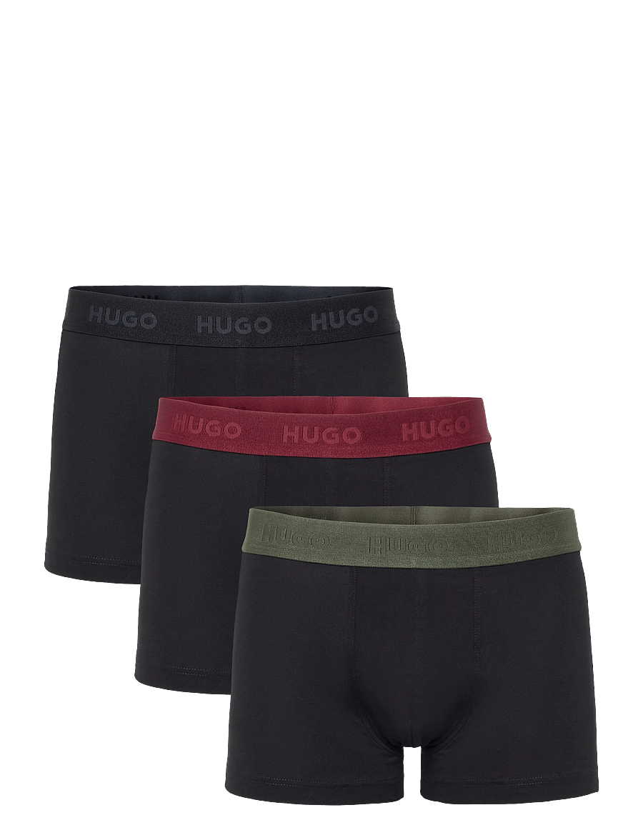 HUGO - TRUNK TRIPLET PACK - multipakk aluspüksid - charcoal - 0