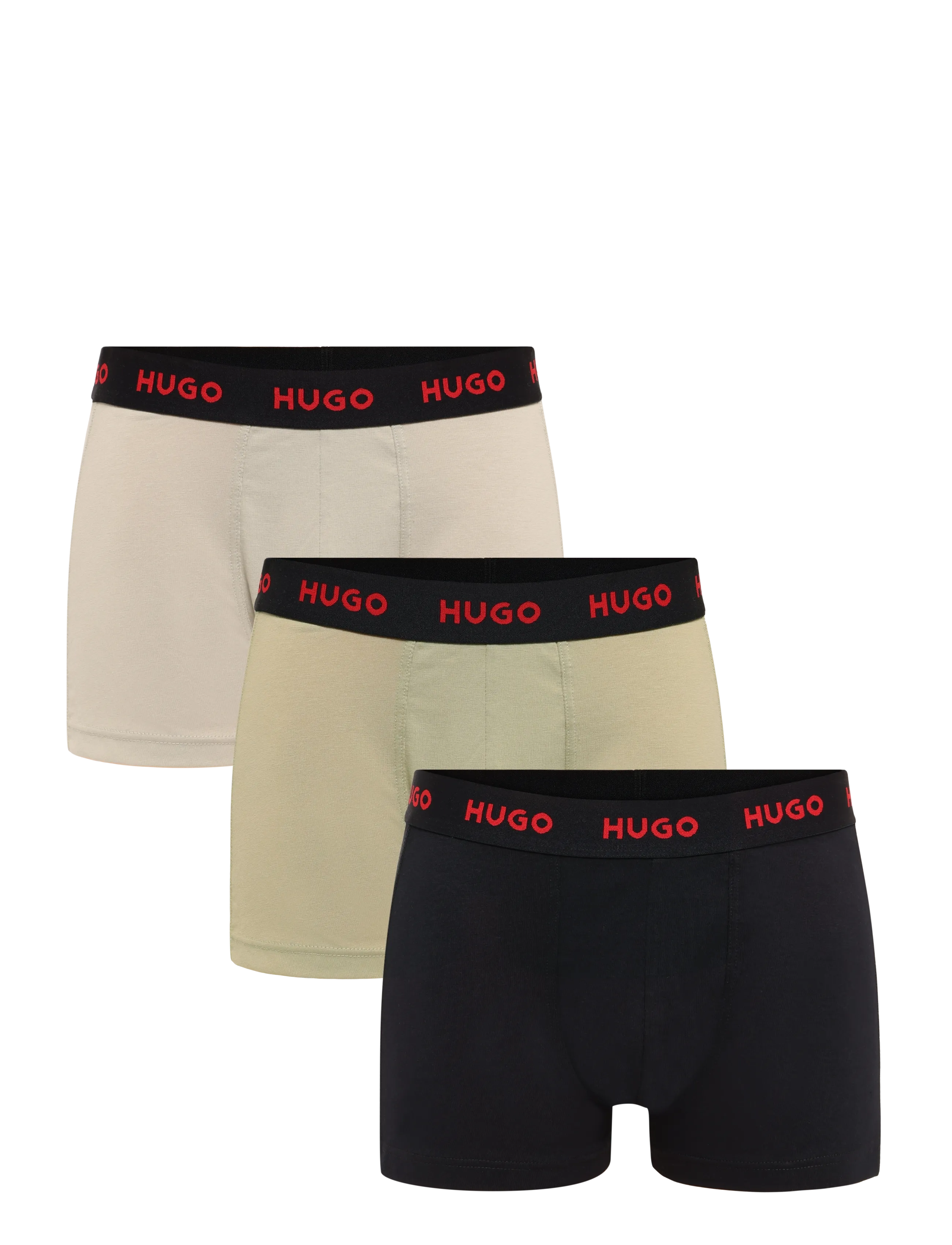 HUGO TRUNK TRIPLET PACK - Multipack underbukser - OPEN GREEN / khaki/green