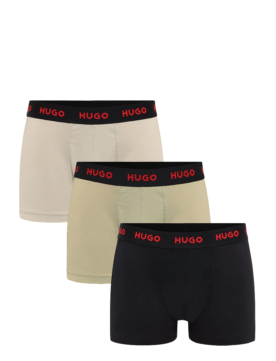 HUGO - TRUNK TRIPLET PACK - multipack underpants - open green - 0