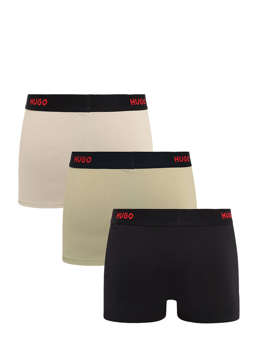 HUGO - TRUNK TRIPLET PACK - multipack underpants - open green - 1