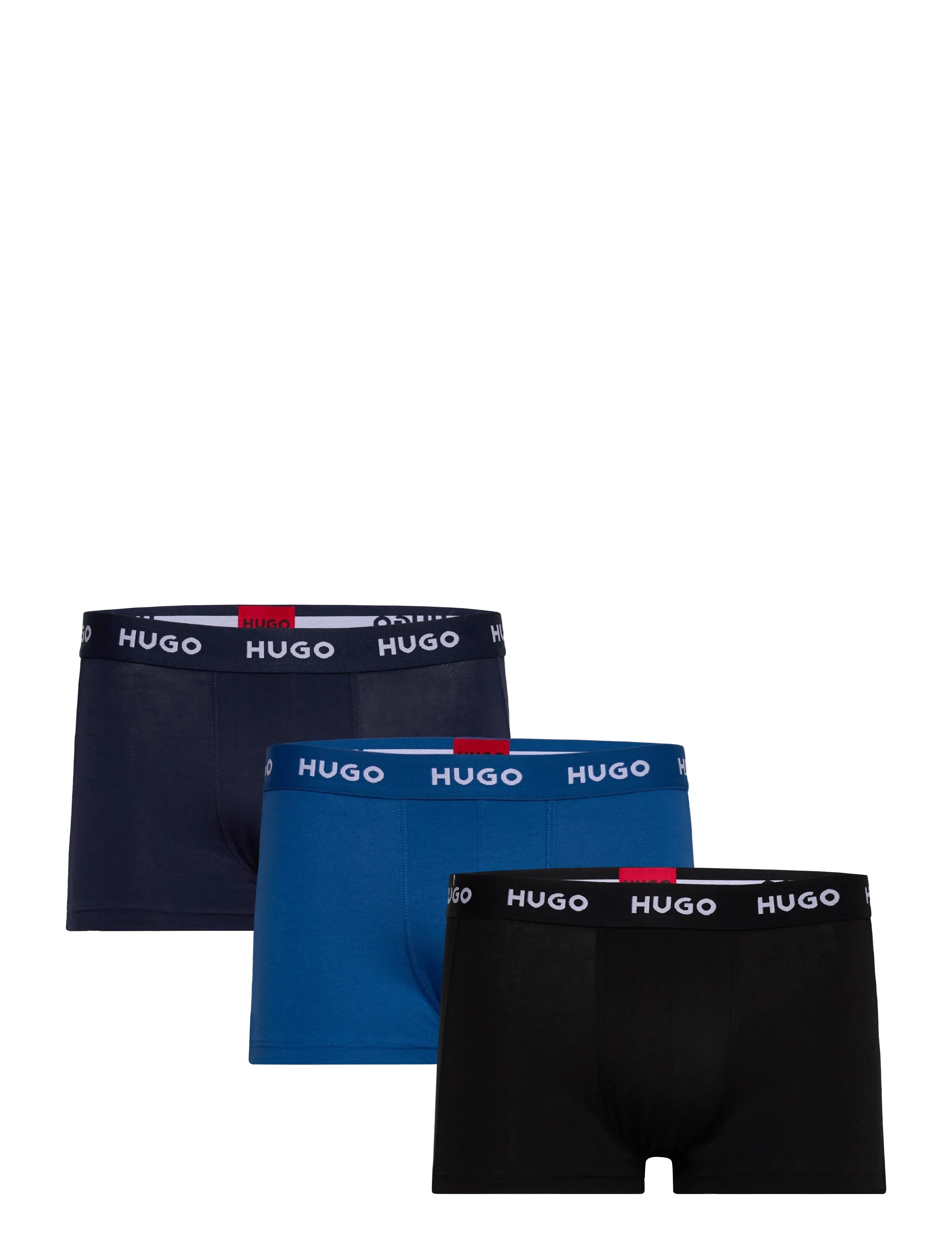HUGO TRUNK TRIPLET PACK - Aluspesu - OPEN MISCELLANEOUS / navy