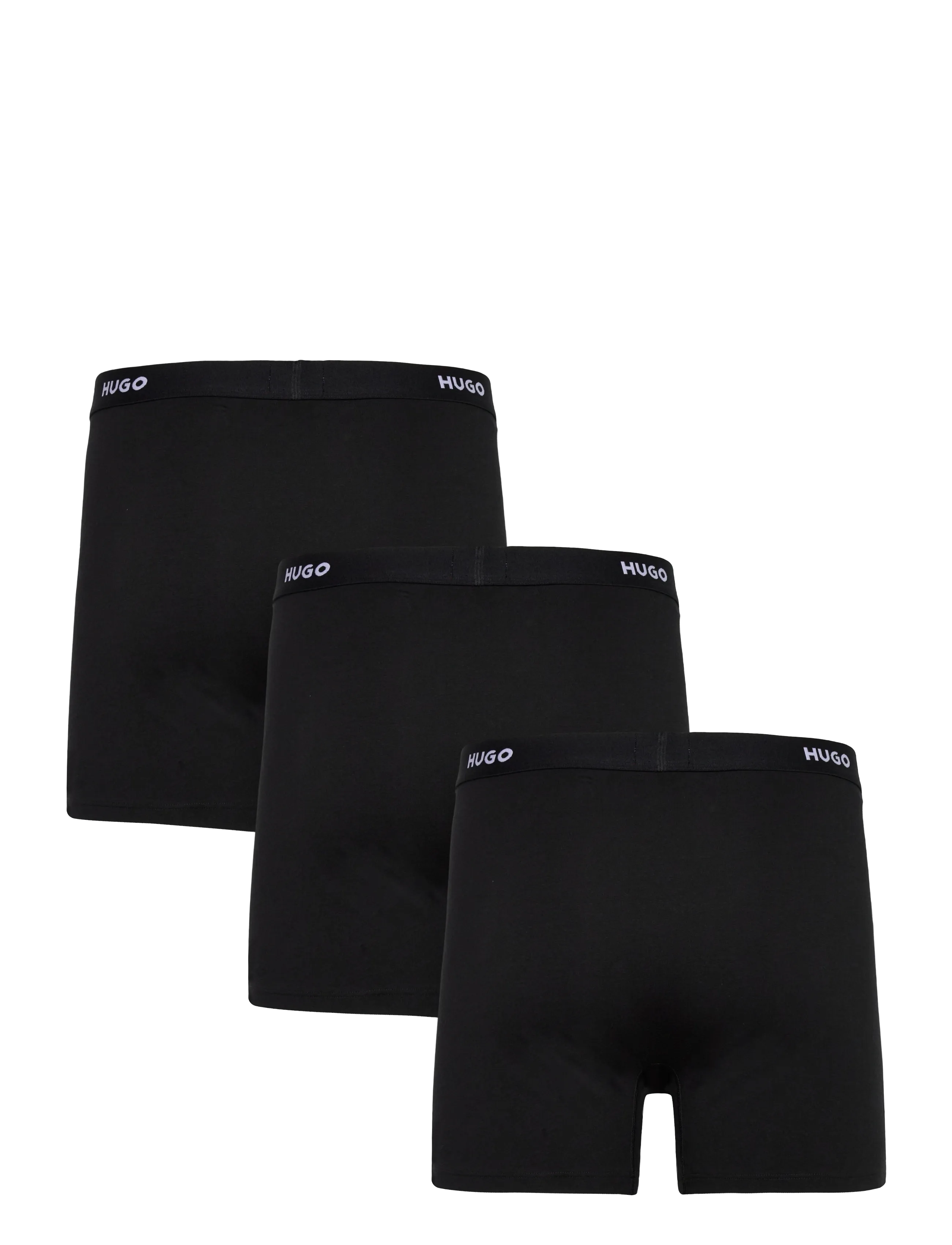 HUGO - BOXERBR TRIPLET PACK - boxer nærbuxur - black - 1