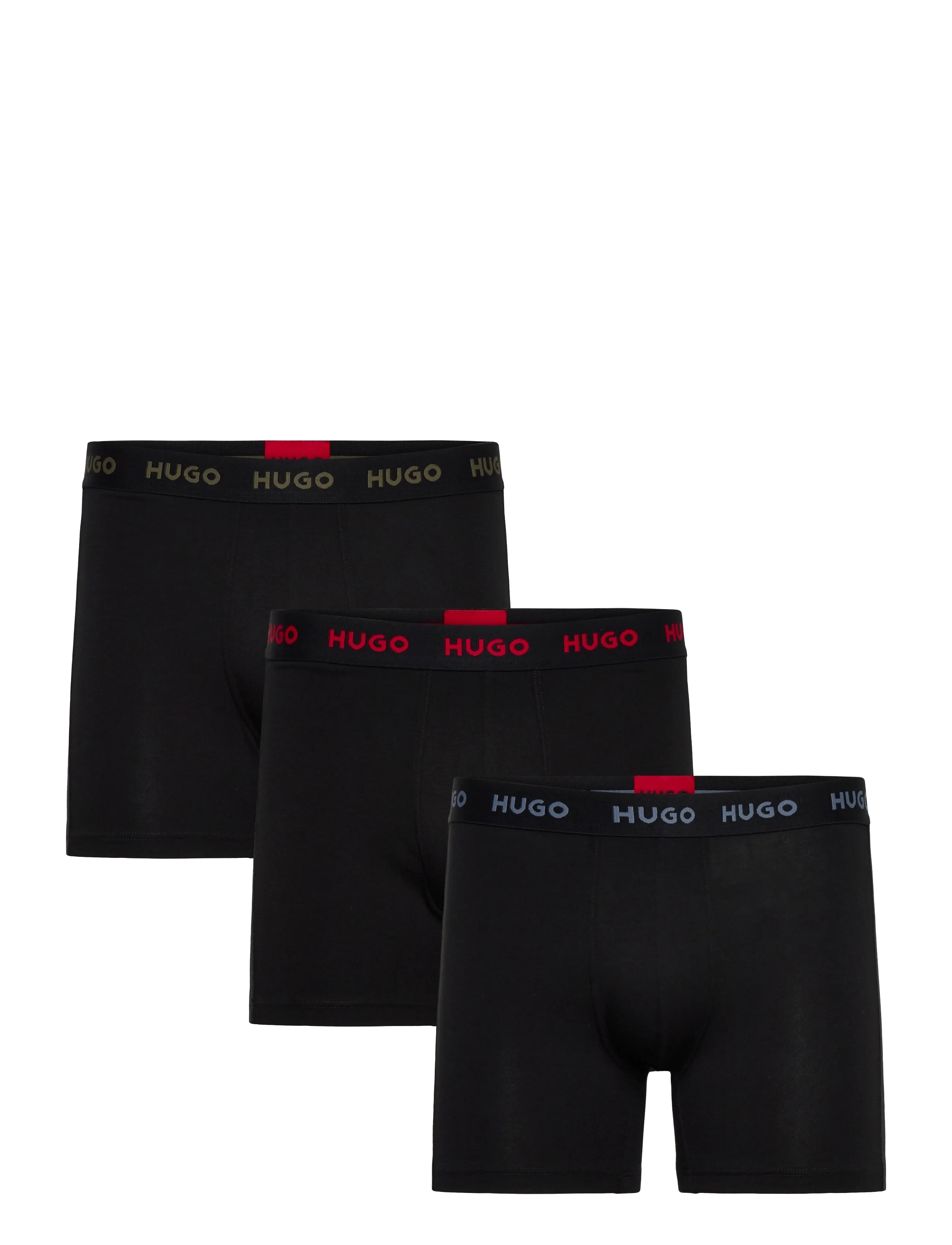 HUGO BOXERBR TRIPLET PACK - Underkläder - BLACK / black