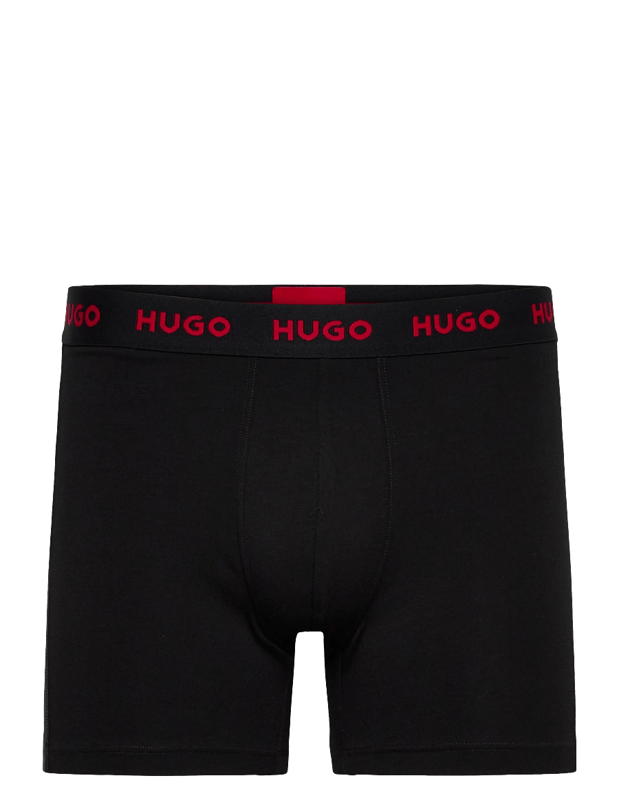 HUGO - BOXERBR TRIPLET PACK - unterhosen im multipack - black - 2