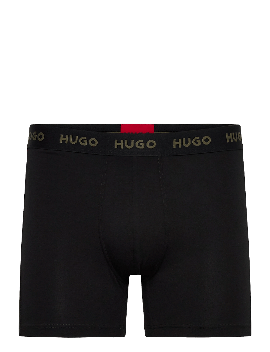 HUGO - BOXERBR TRIPLET PACK - unterhosen im multipack - black - 4
