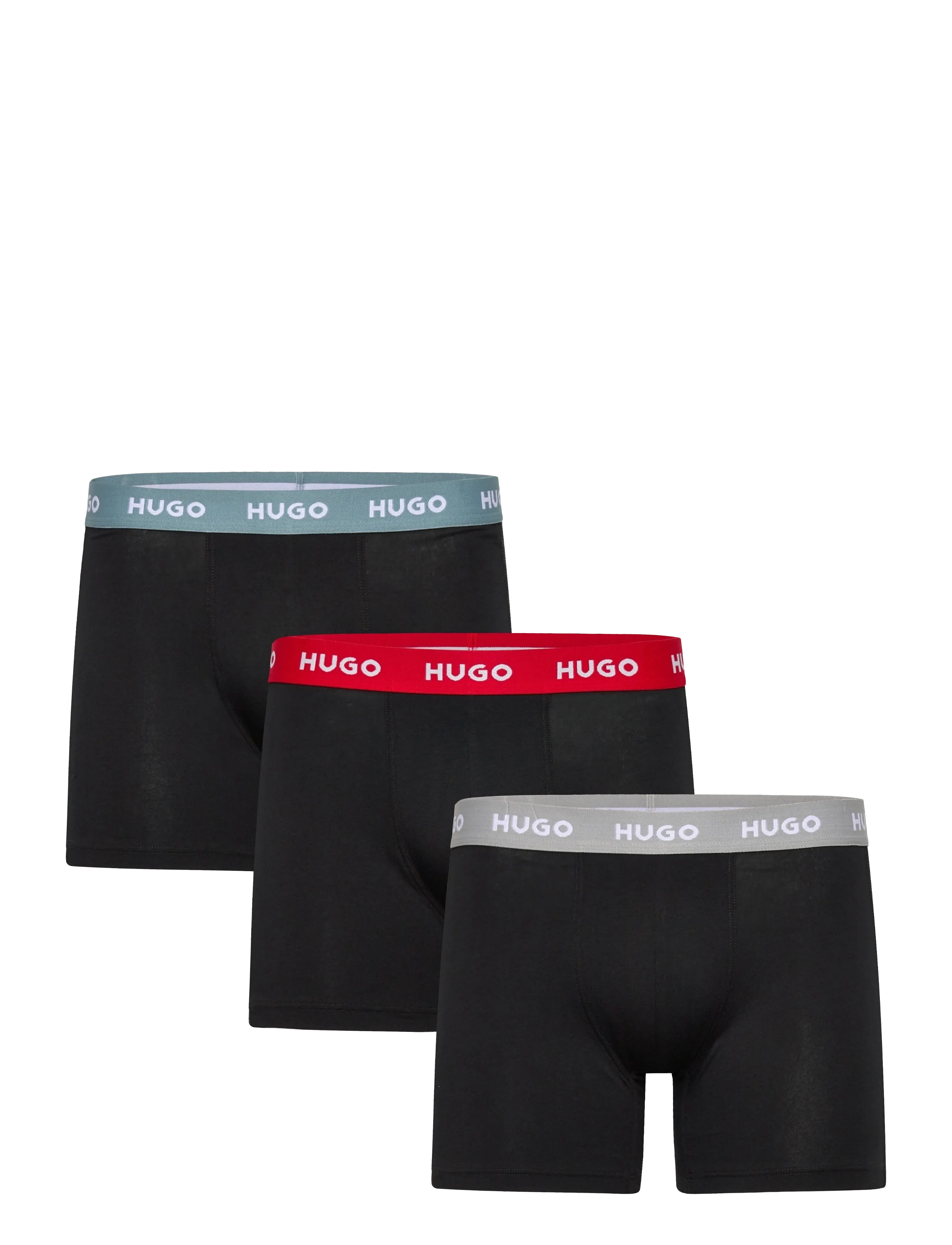 HUGO Boxerbr Triplet Pack, Mænd, Boxershorts 3-Pak, Sort, Str: M