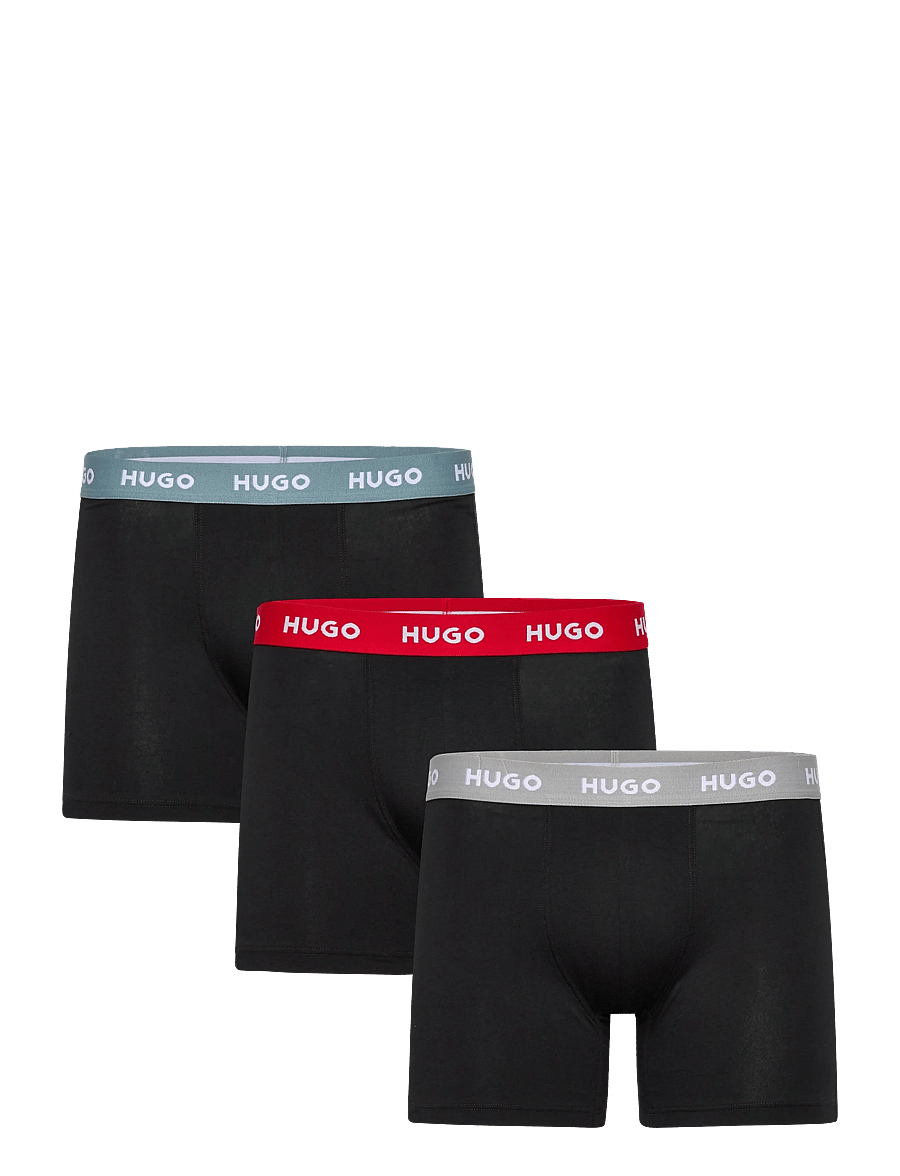 HUGO - BOXERBR TRIPLET PACK - unterhosen im multipack - black - 0