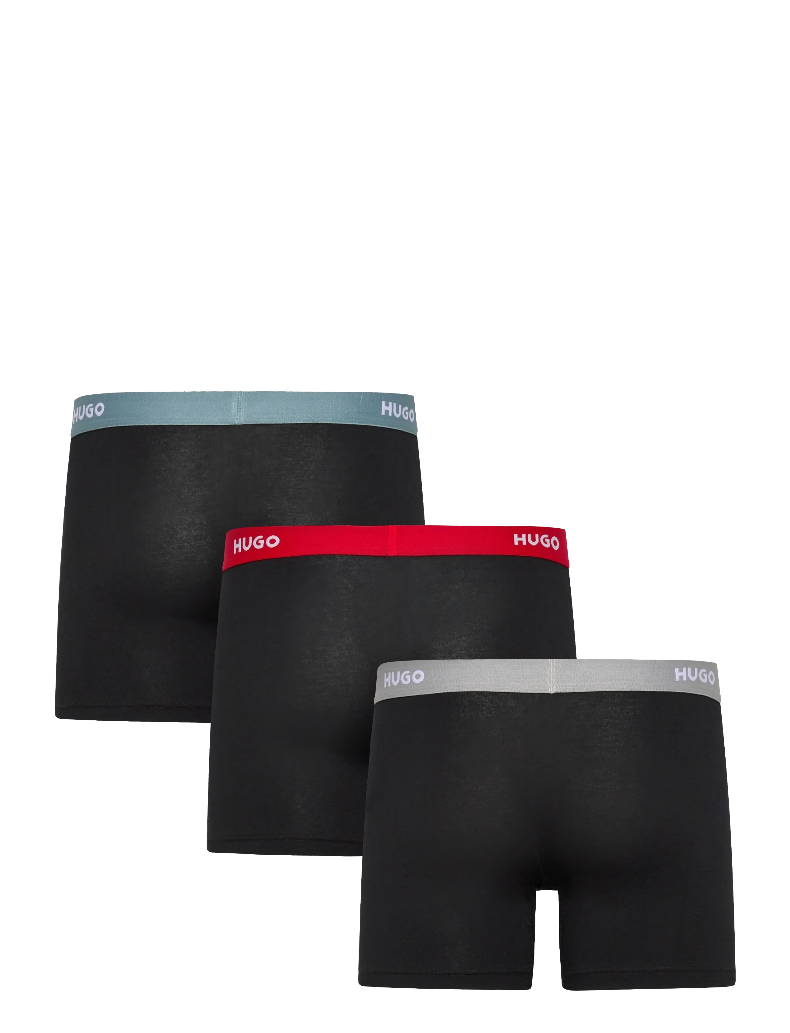 HUGO - BOXERBR TRIPLET PACK - boxerkalsonger - black - 1
