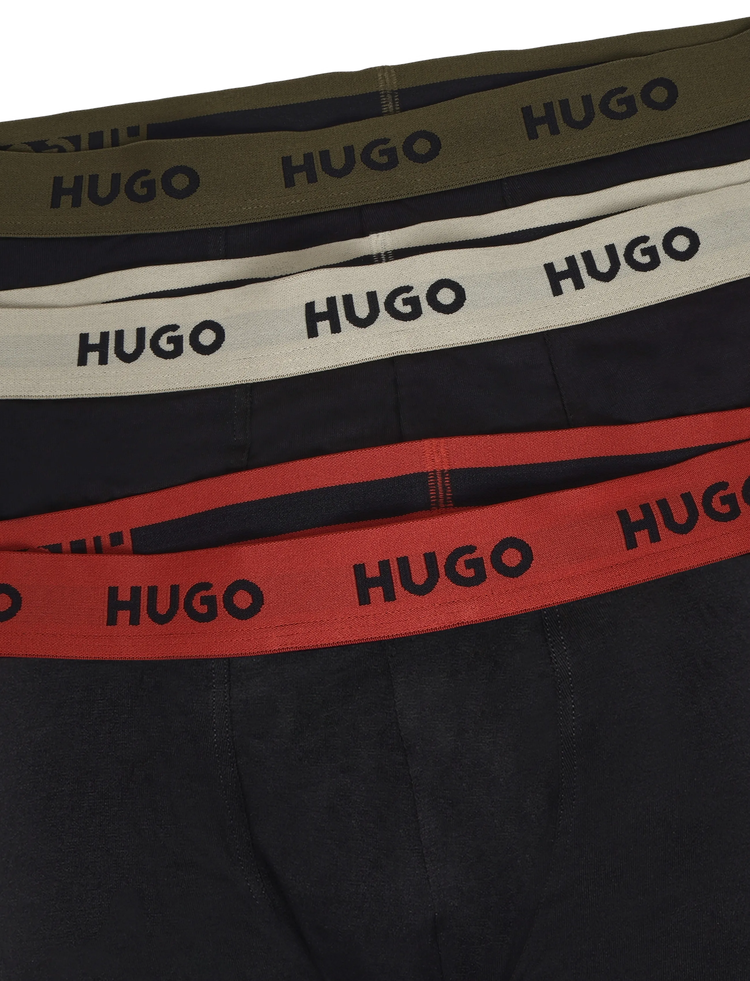 HUGO - BOXERBR TRIPLET PACK - unterhosen im multipack - charcoal - 2