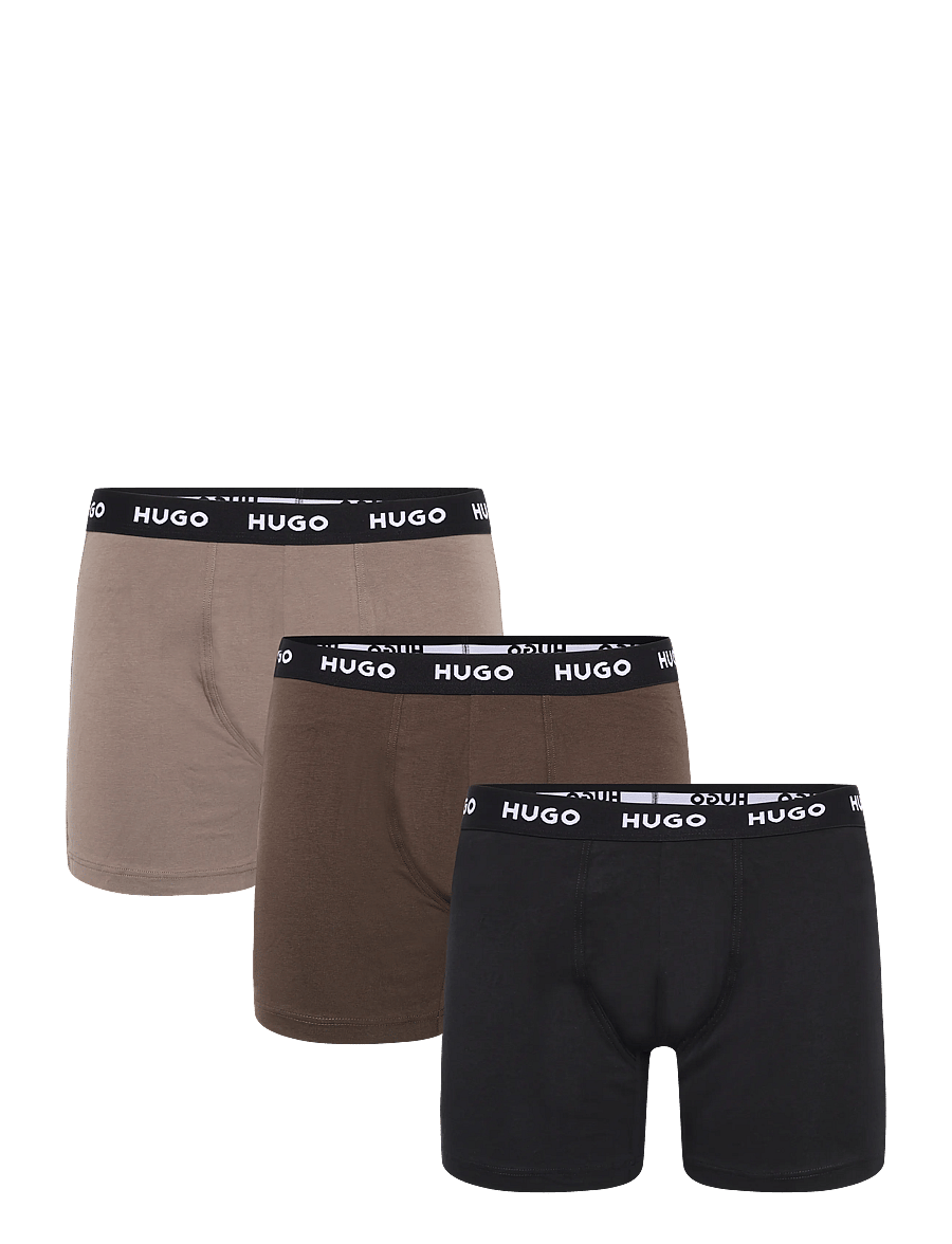 HUGO - BOXERBR TRIPLET PACK - multipakk aluspüksid - open brown - 0