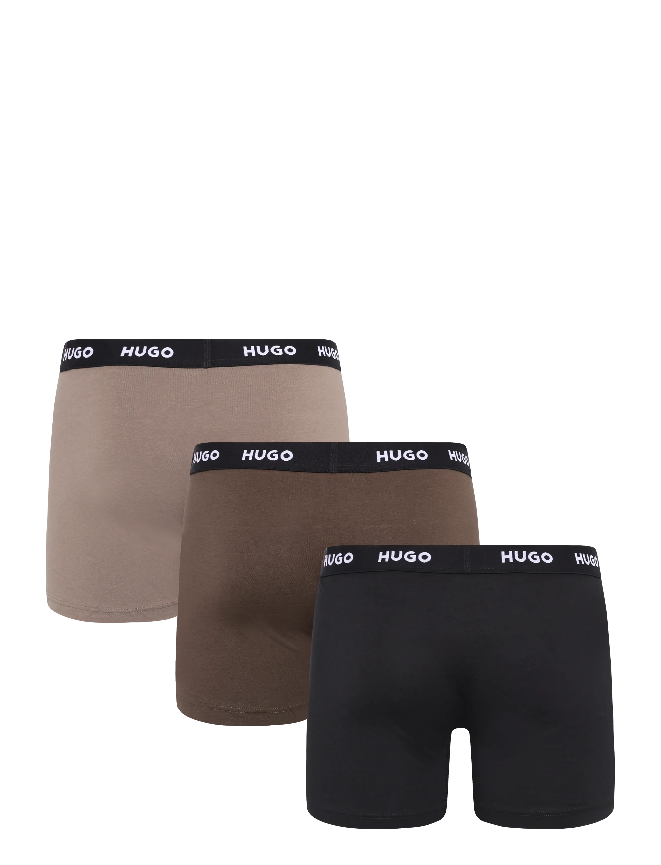 HUGO - BOXERBR TRIPLET PACK - multipakk aluspüksid - open brown - 1