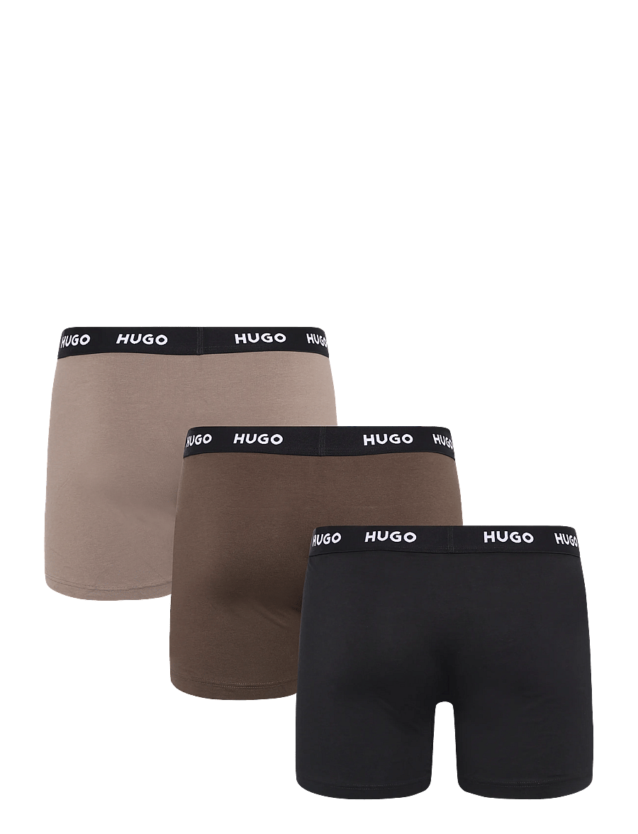 HUGO - BOXERBR TRIPLET PACK - multipakk aluspüksid - open brown - 1