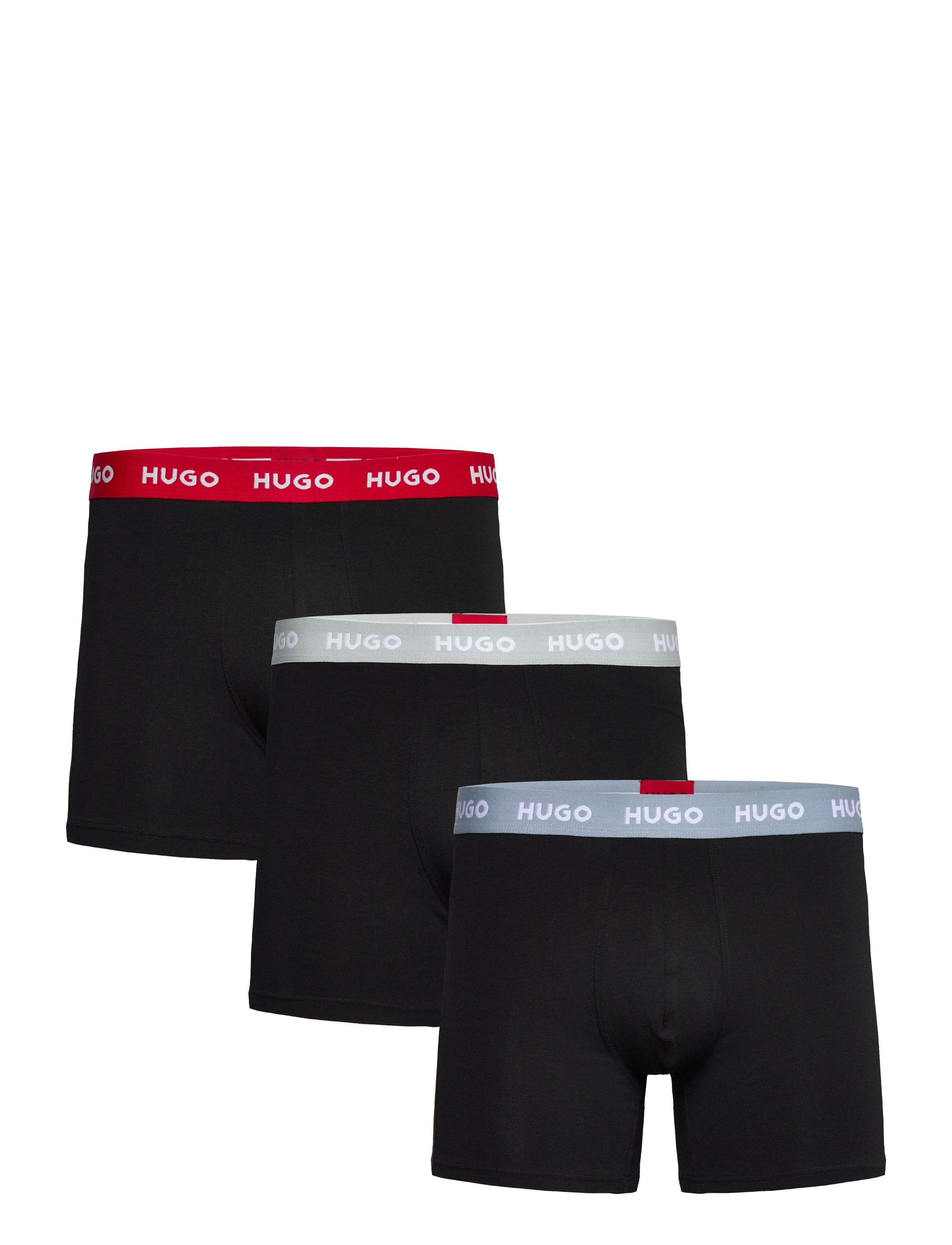 HUGO Boxerbr Triplet Pack, S, Black, Undertøj > Boksere, Herre