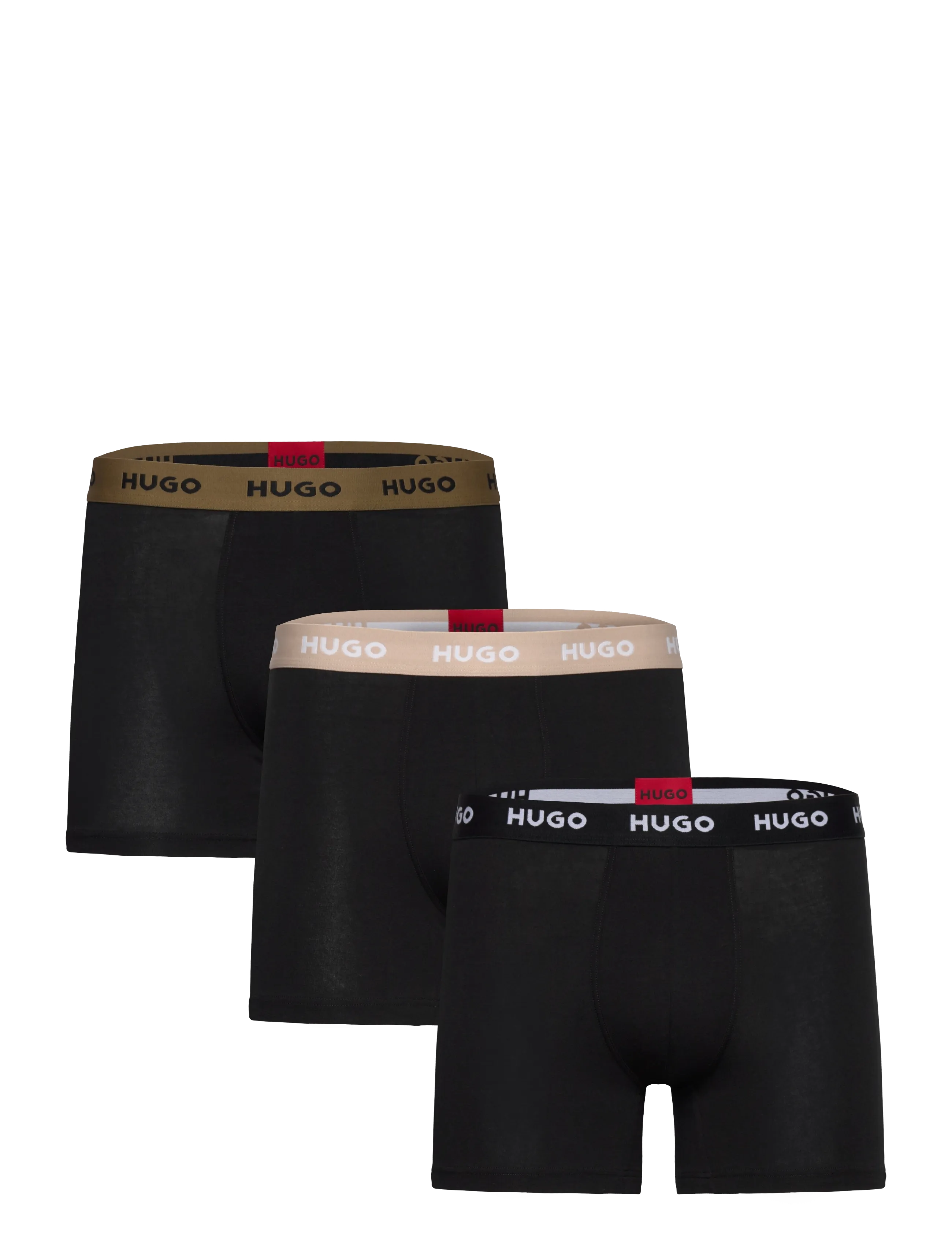 HUGO Boxerbr Triplet Pack, Mænd, Boxershorts 3-Pak, Navy, Str: S