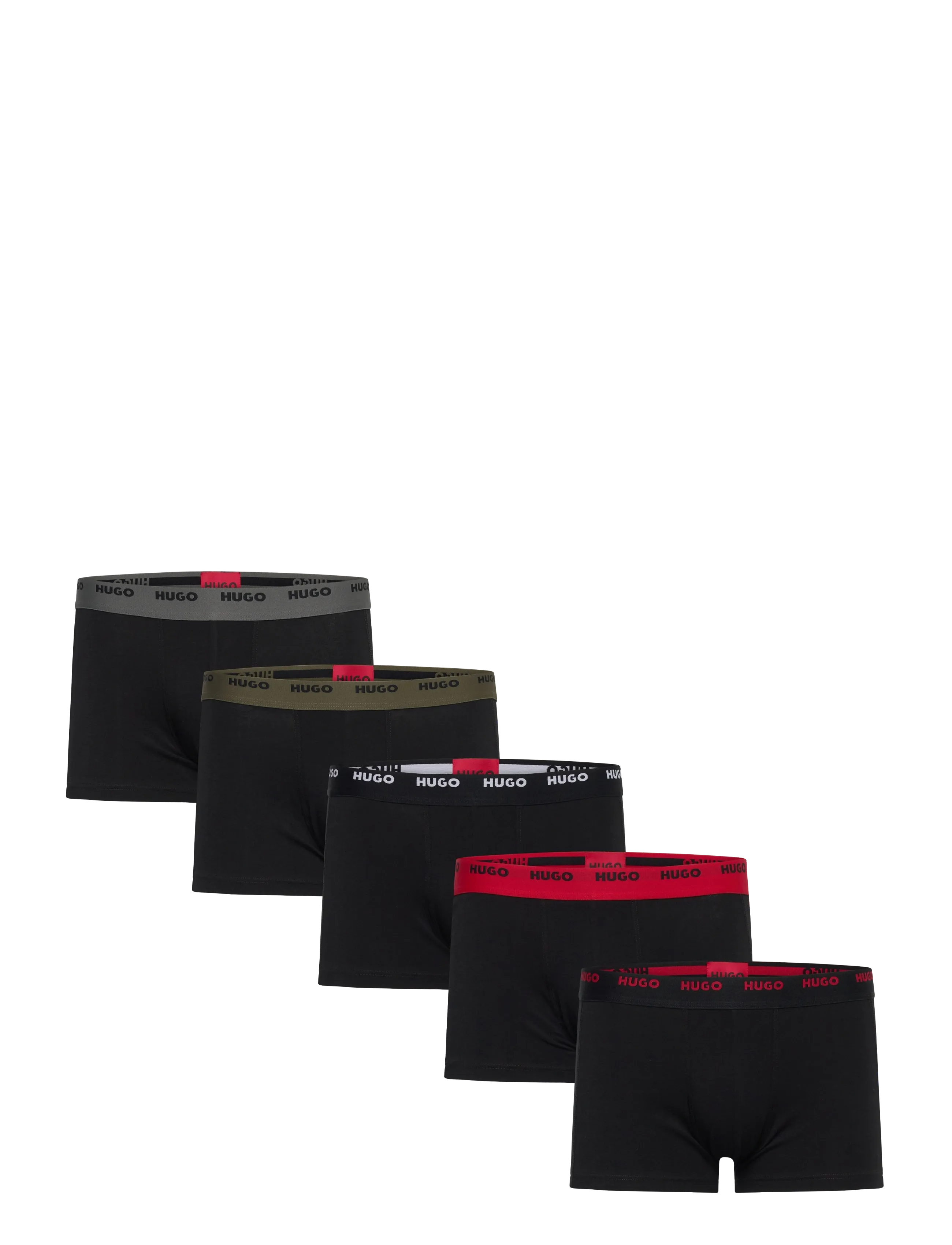 HUGO Trunk Five Pack Schwarz - S - Herren