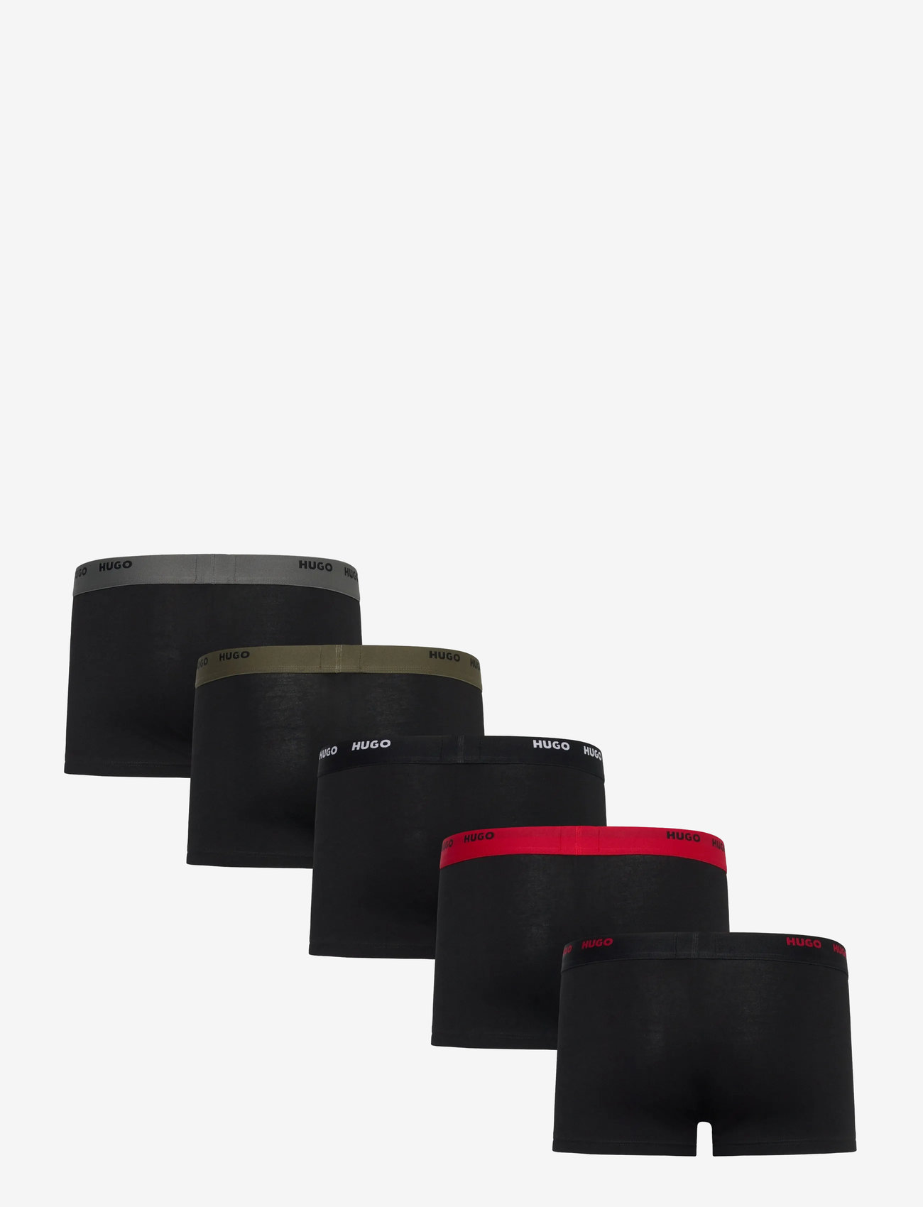 HUGO - TRUNK FIVE PACK - boxer briefs - black - 1