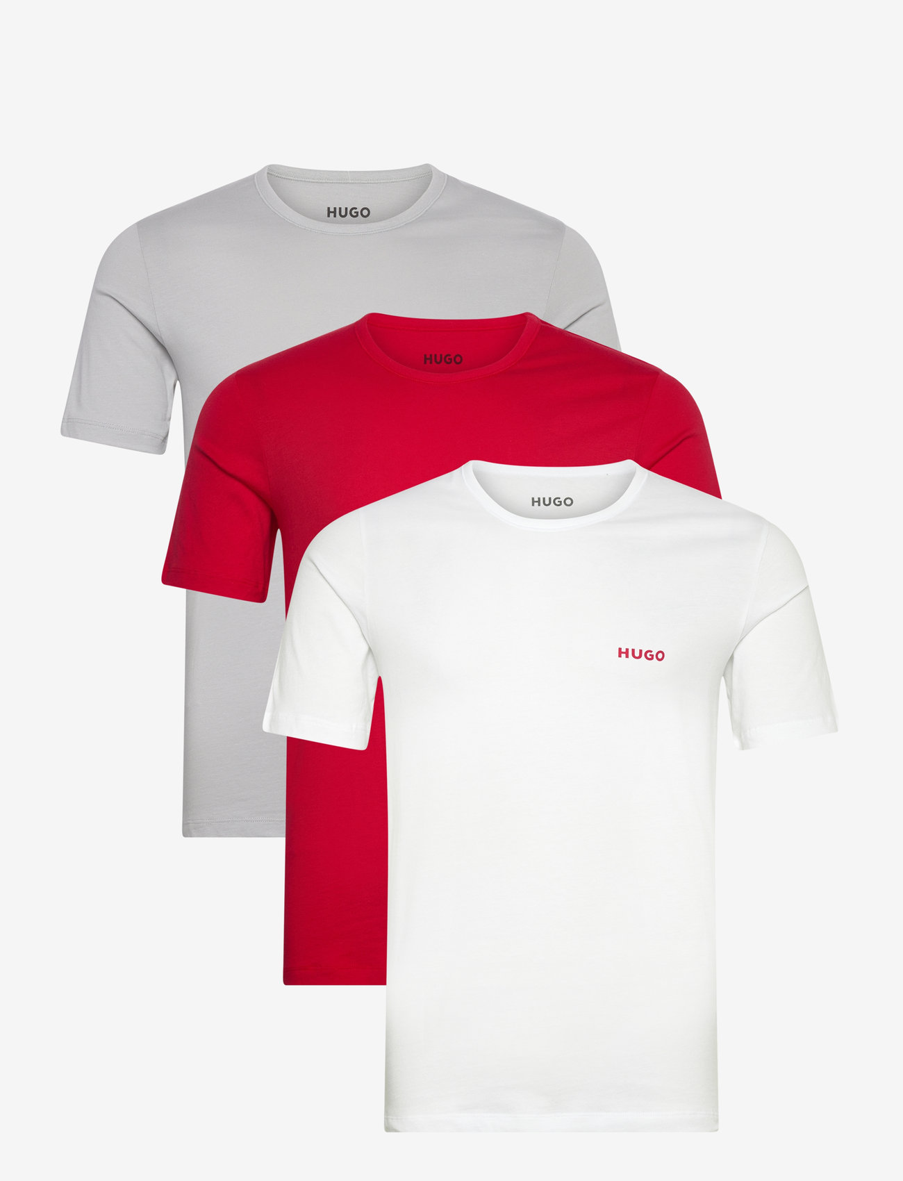 HUGO - T-SHIRT RN TRIPLET P - t-särkide multipakk - open miscellaneous - 0