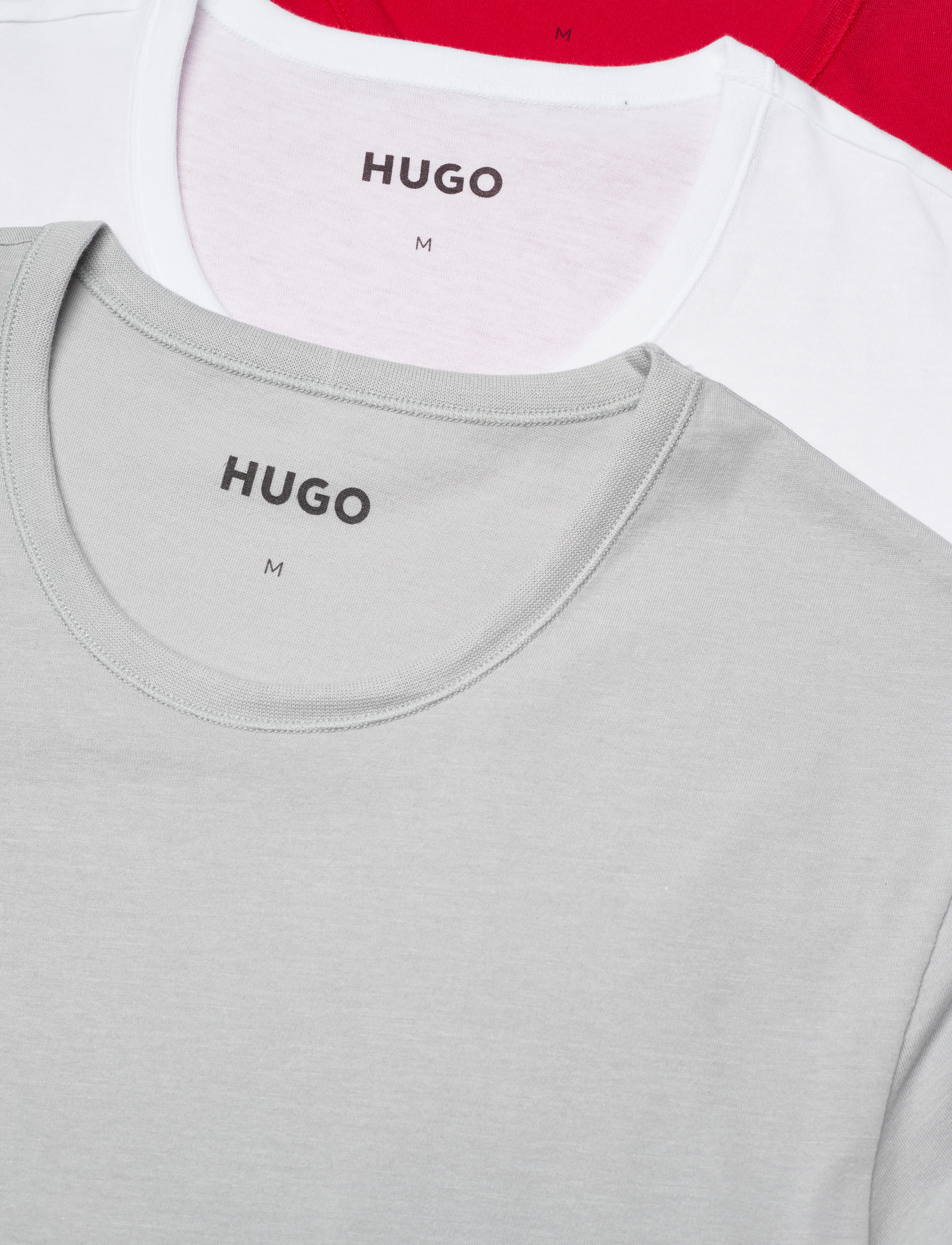 HUGO - T-SHIRT RN TRIPLET P - nátttoppur - open miscellaneous - 1