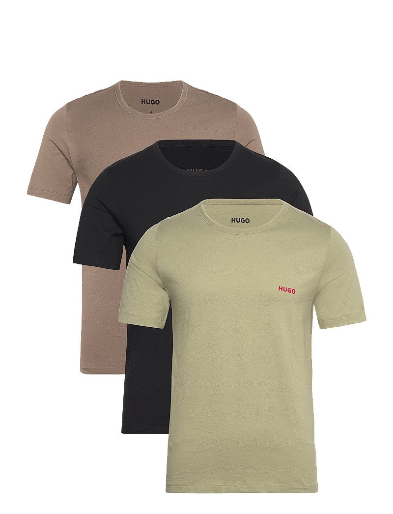 HUGO - T-SHIRT RN TRIPLET P - t-shirts im multipack - open miscellaneous - 0
