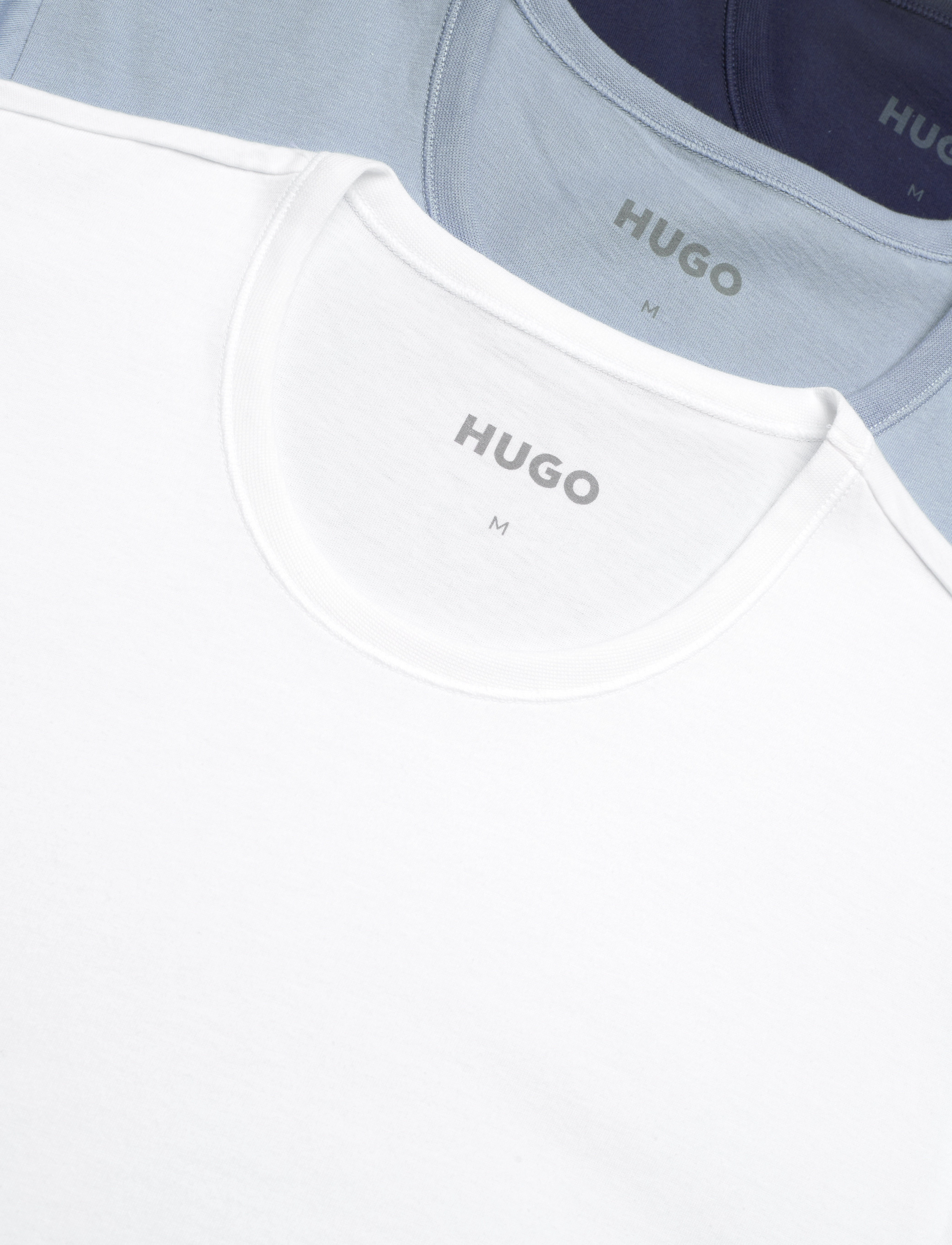 HUGO - T-SHIRT RN TRIPLET P - t-kreklu multipaka - open miscellaneous - 1