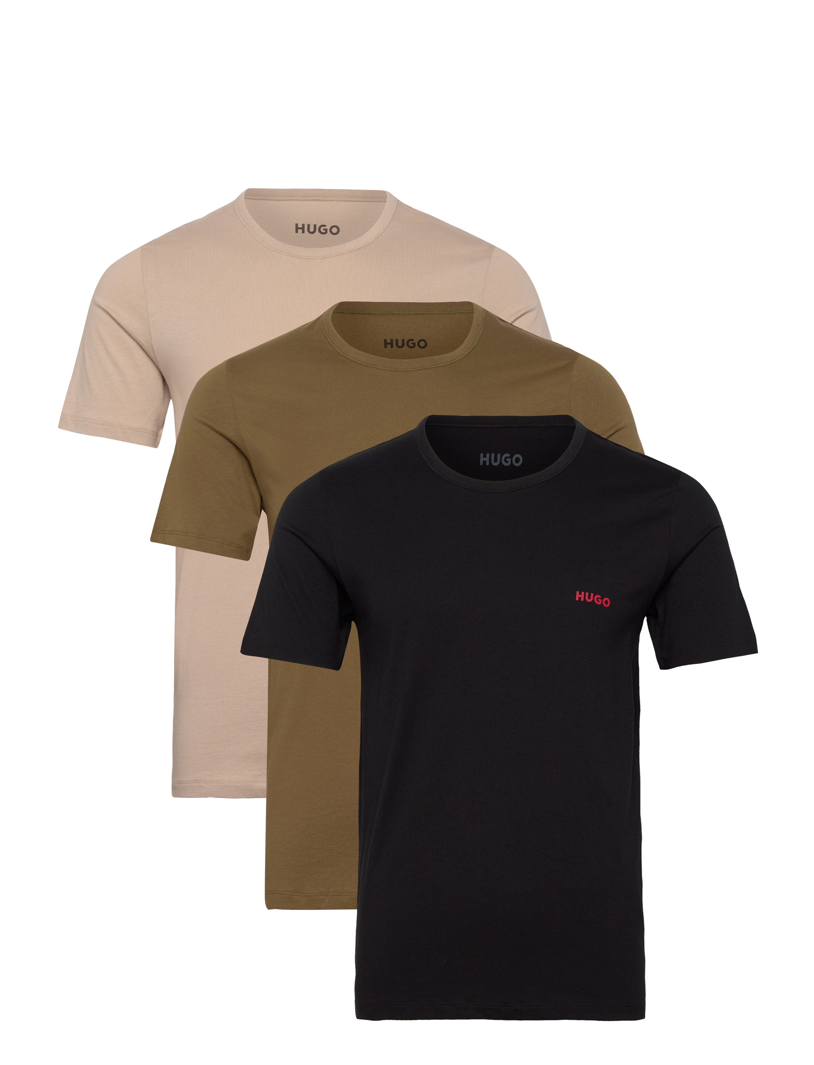 HUGO T-SHIRT RN TRIPLET P - Undertøj - OPEN MISCELLANEOUS / multi